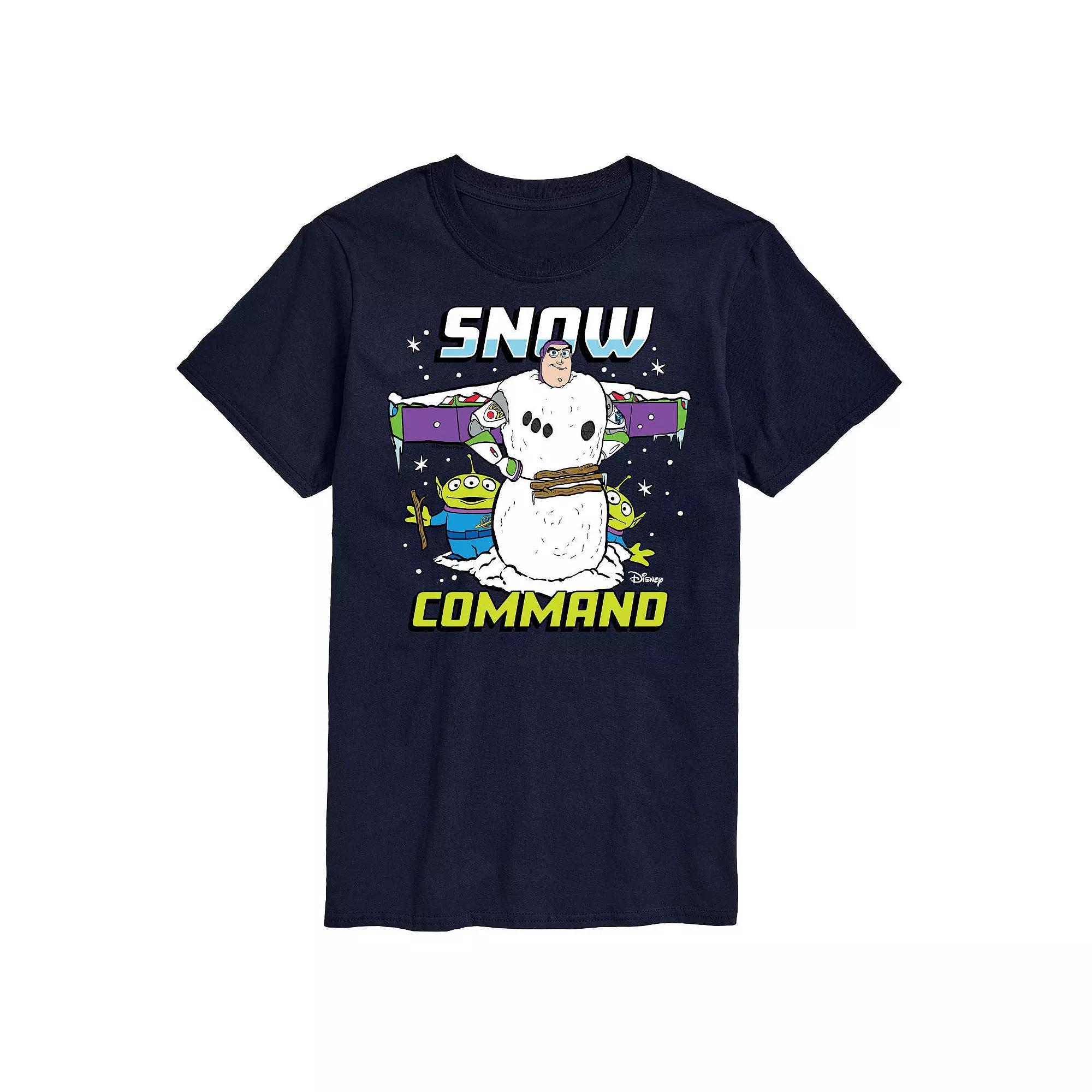 Disney / Pixar's Toy Story Men's Snow Command Graphic Tee,  Product Image