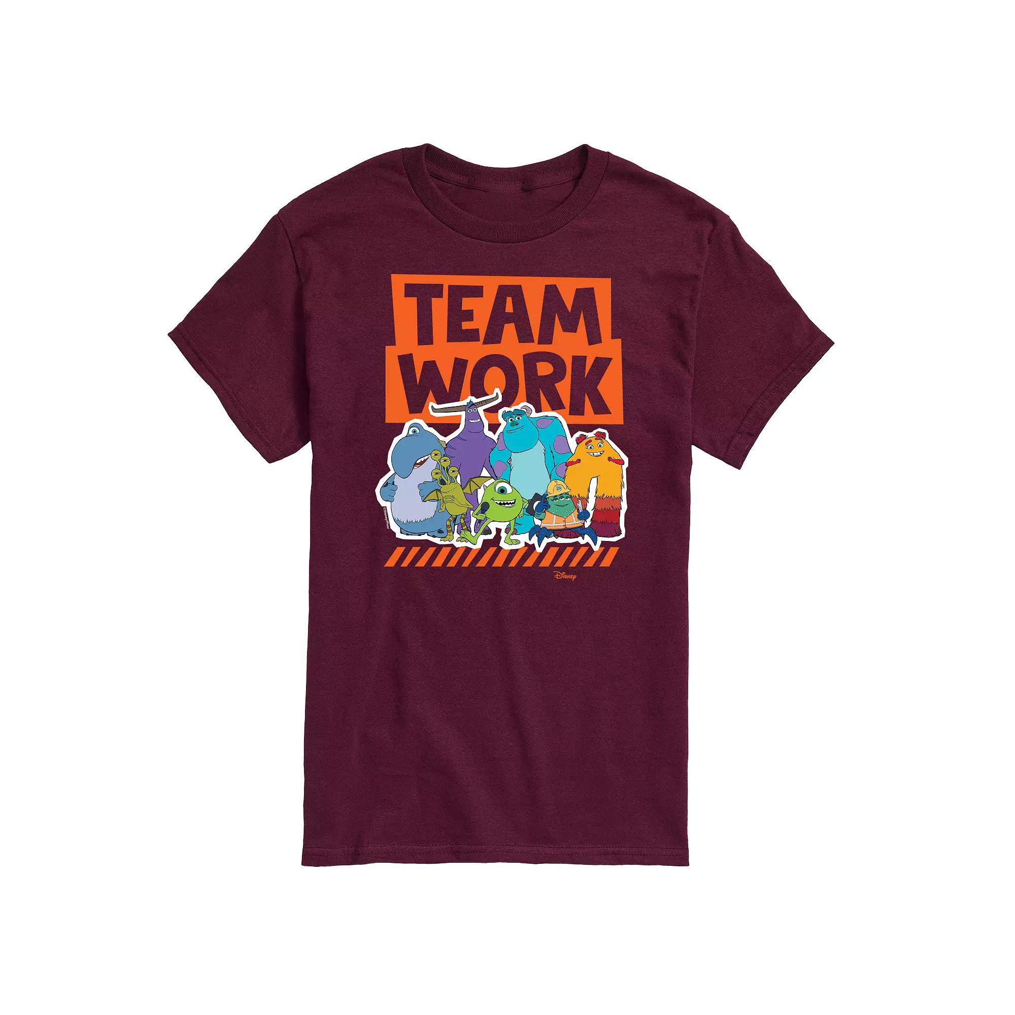 Disney/Pixar's Monsters At Work Men's Teamwork Graphic Tee,  Product Image