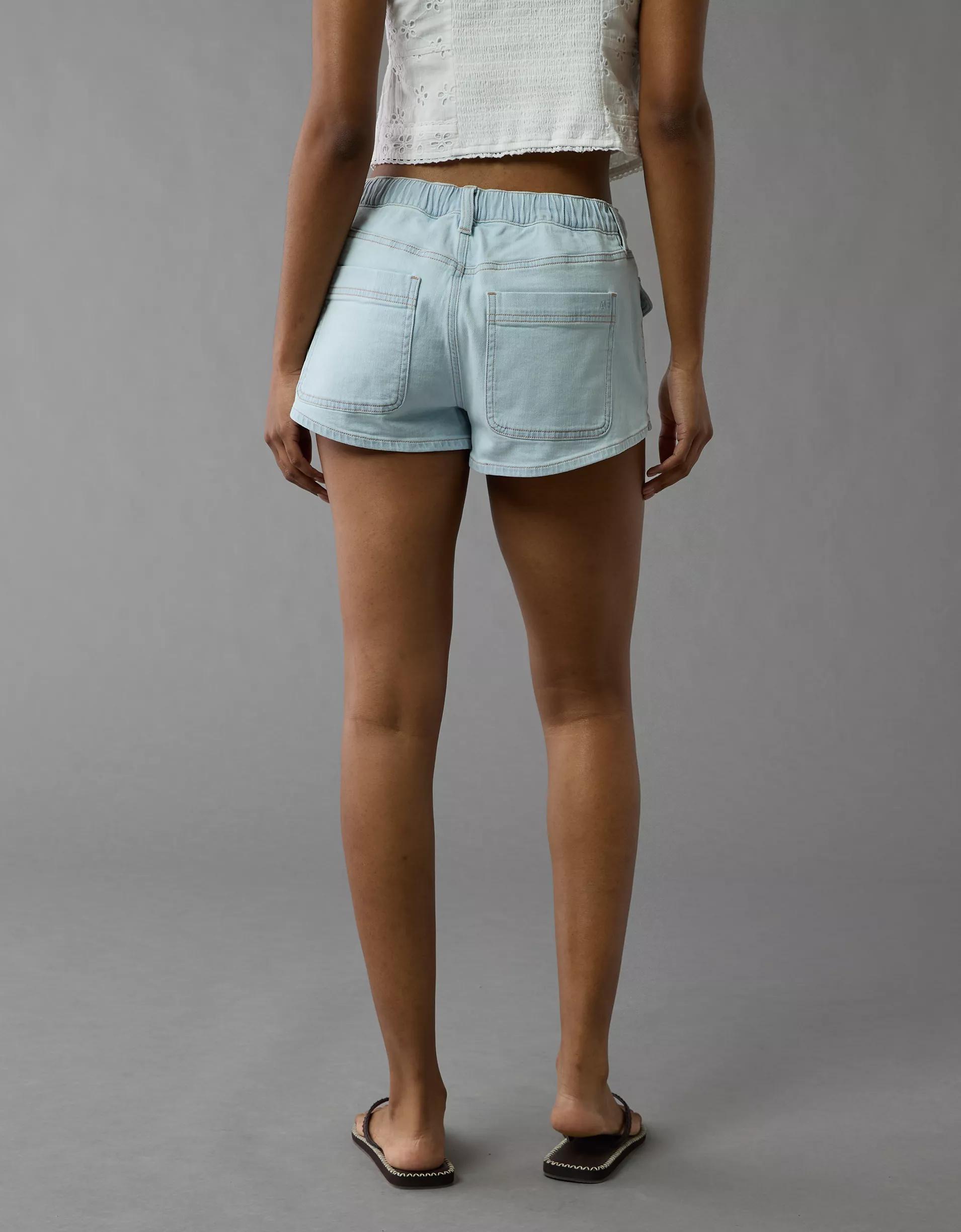 AE Dreamy Drape Stretch Denim Easy Shortie Product Image