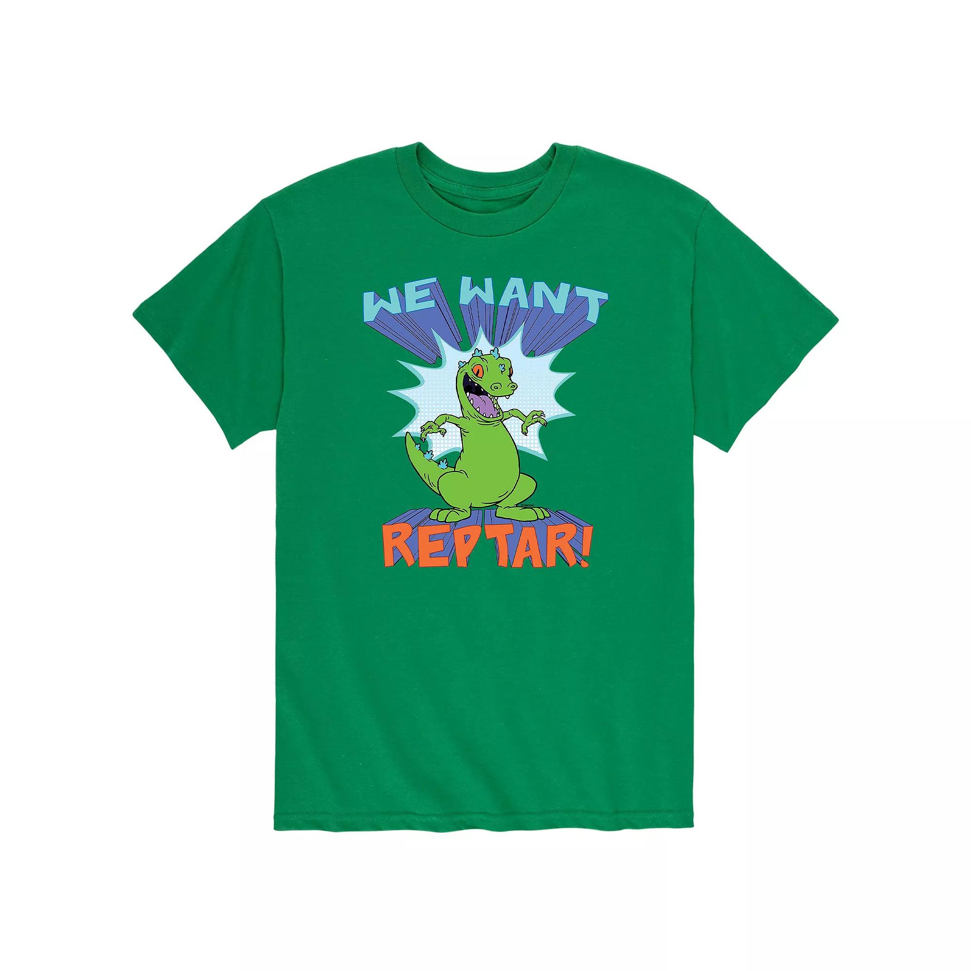 Men's Rugrats We Want Reptar Tee,  Product Image