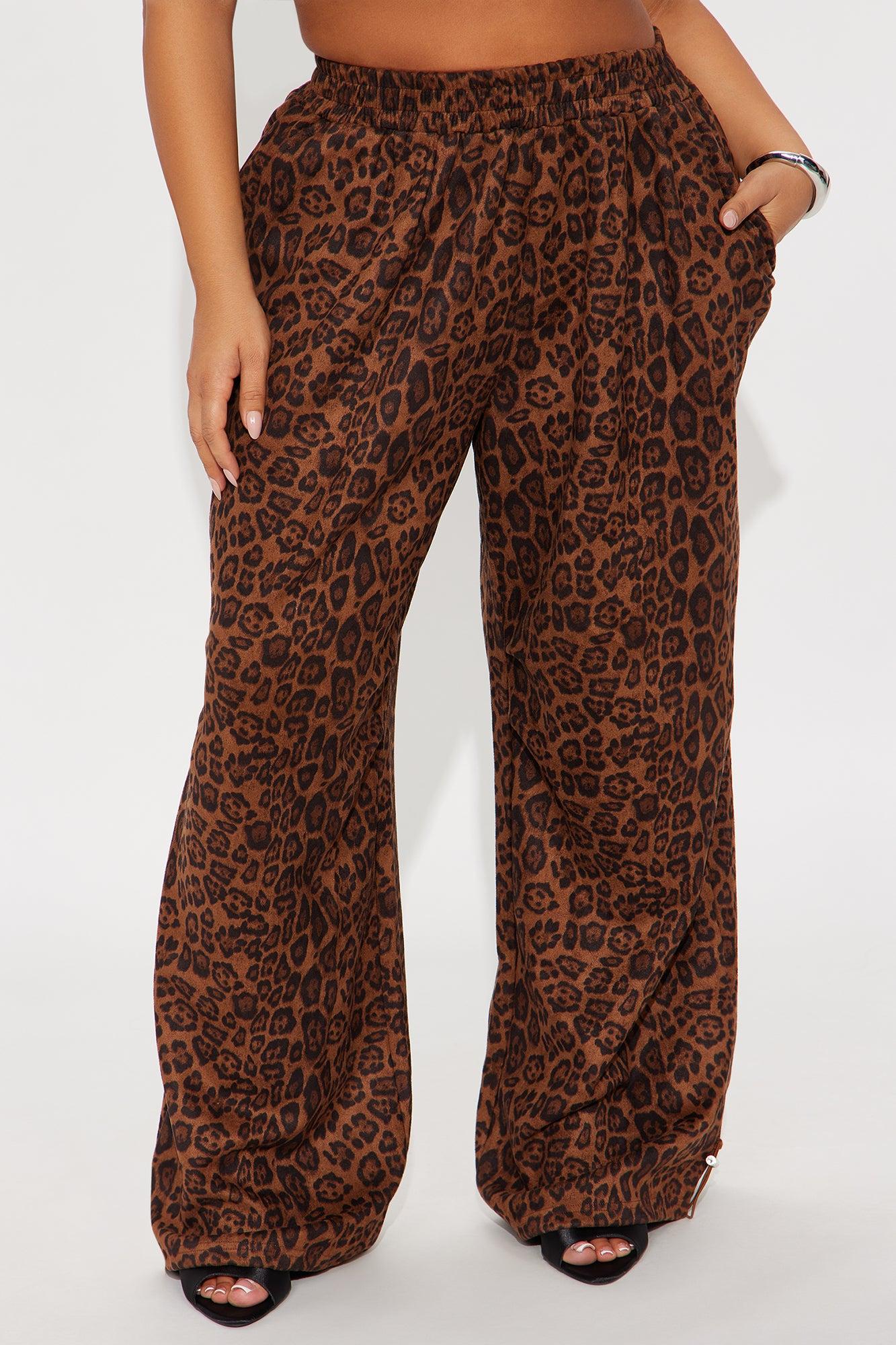 Exotic Taste Leopard Jogger Pant - Leopard Female Product Image
