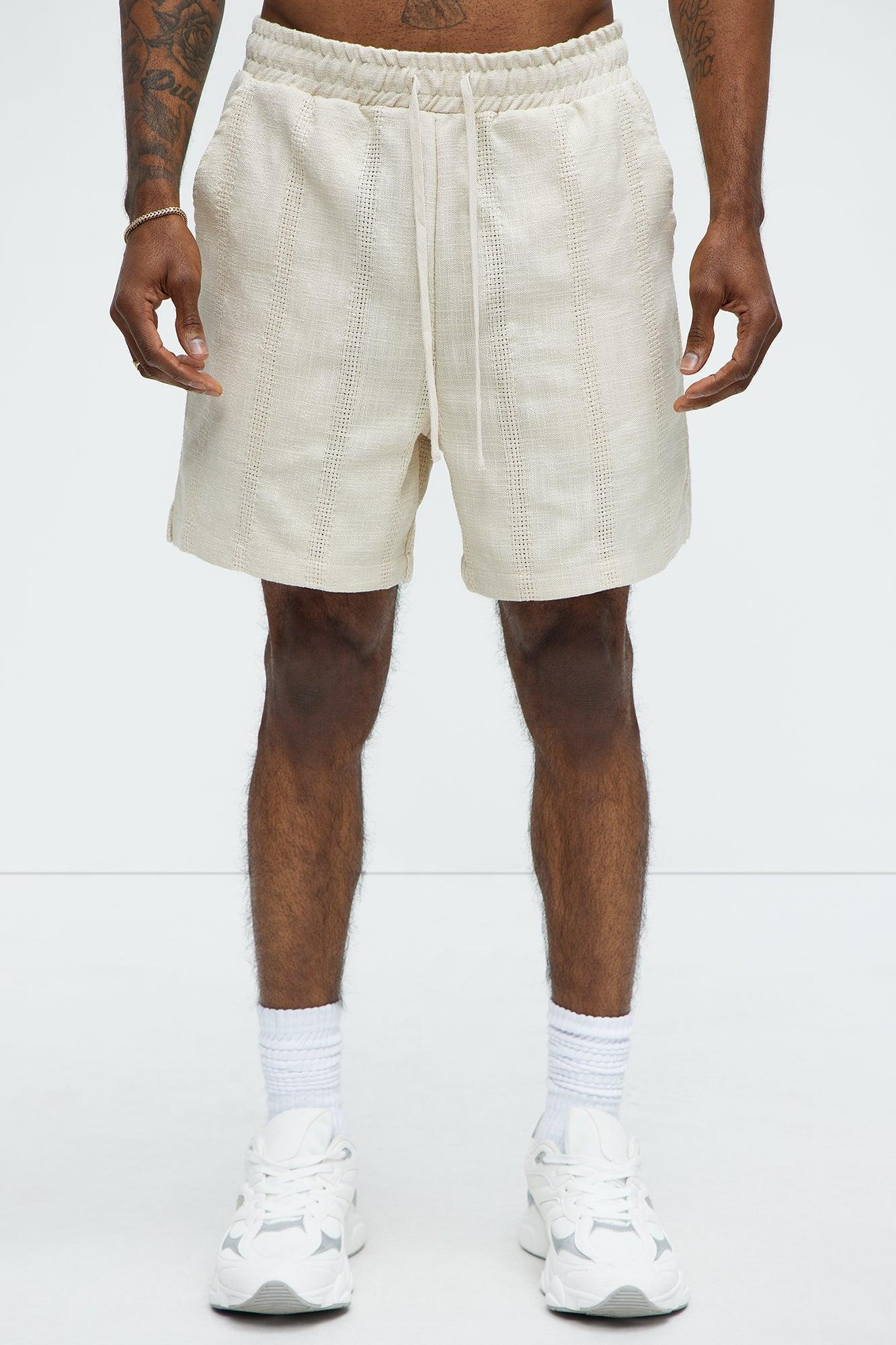 Carmen Jacquard Shorts - Off White Product Image