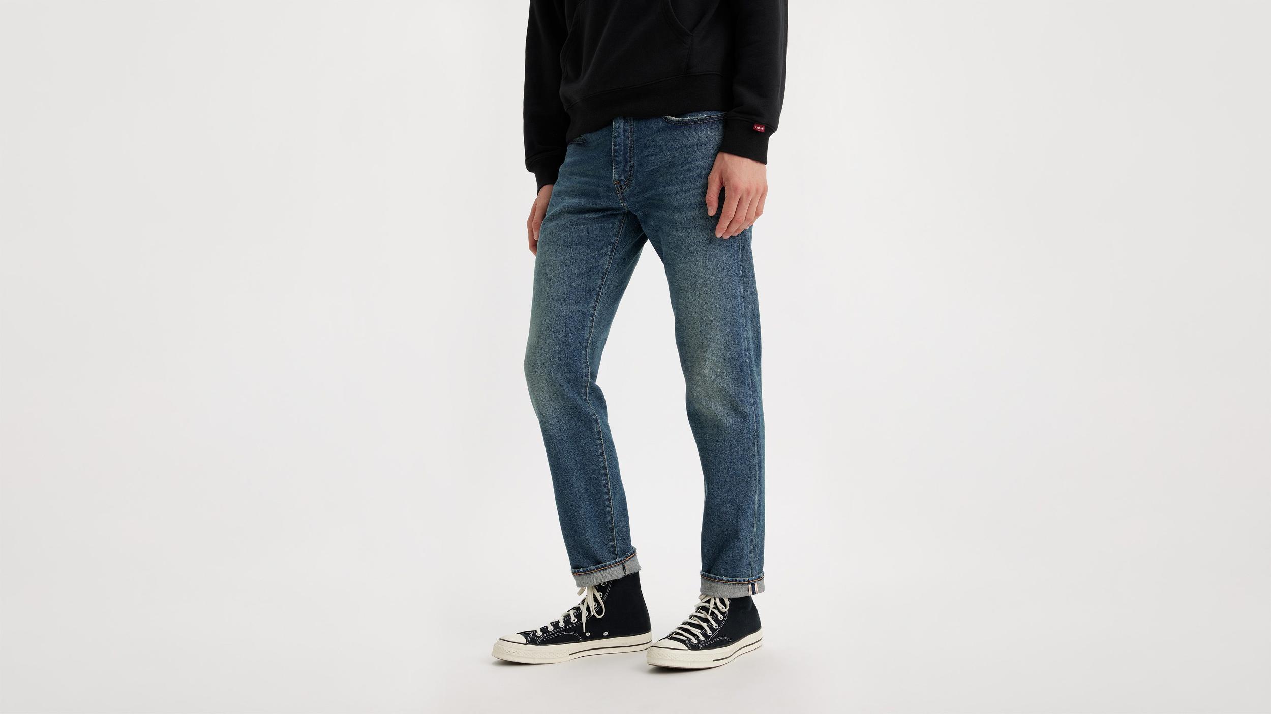 502™ Taper Fit Selvedge Men's Jeans Product Image