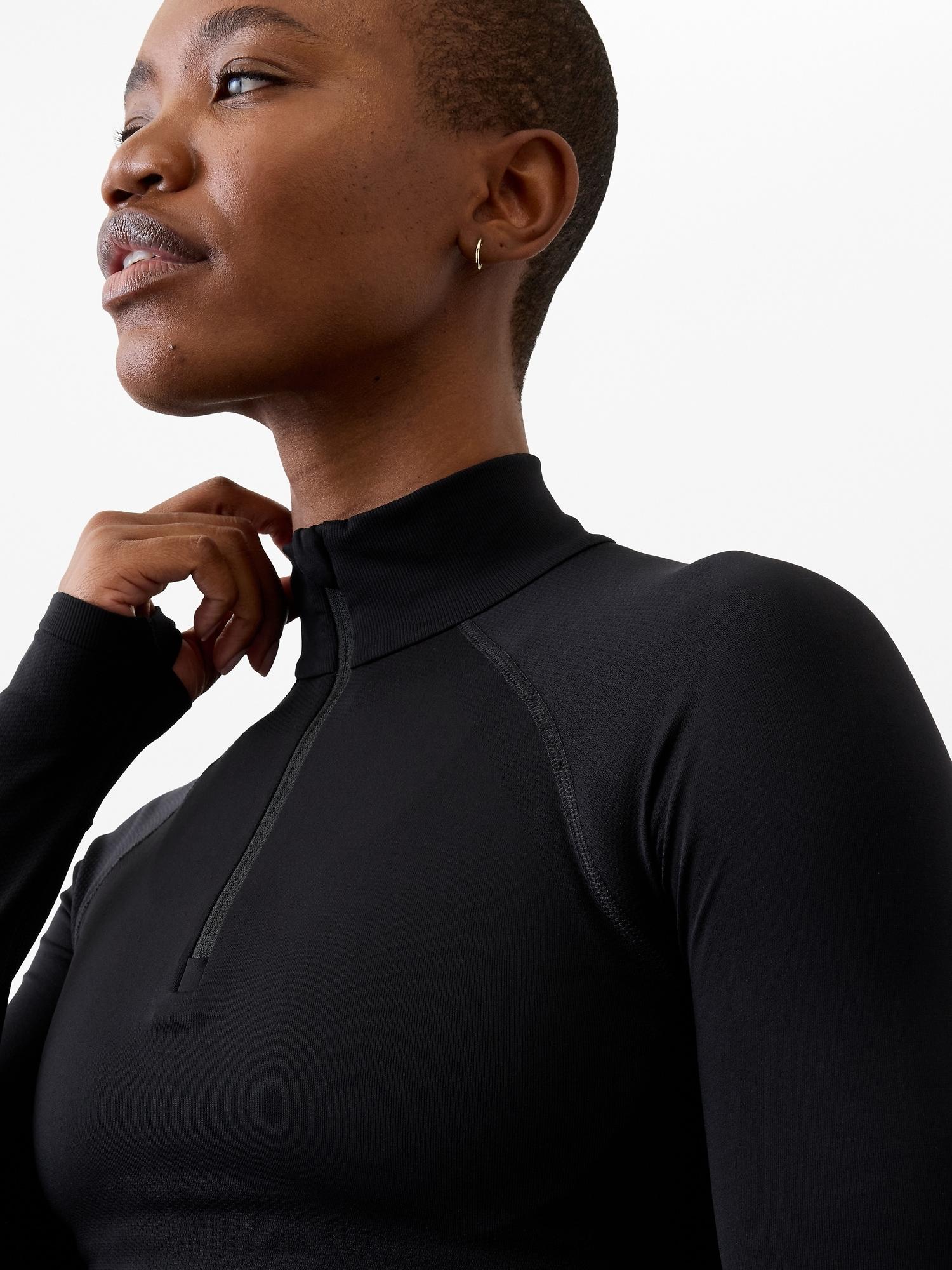 Momentum Seamless Crop Half Zip Product Image
