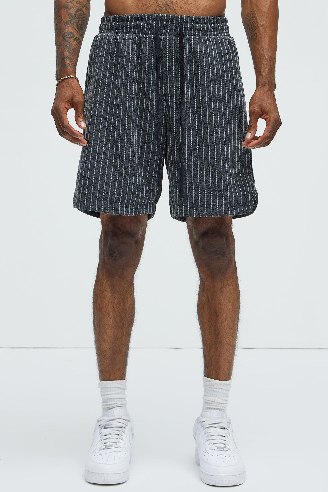 Theo Relaxed Shorts - Grey/combo Product Image
