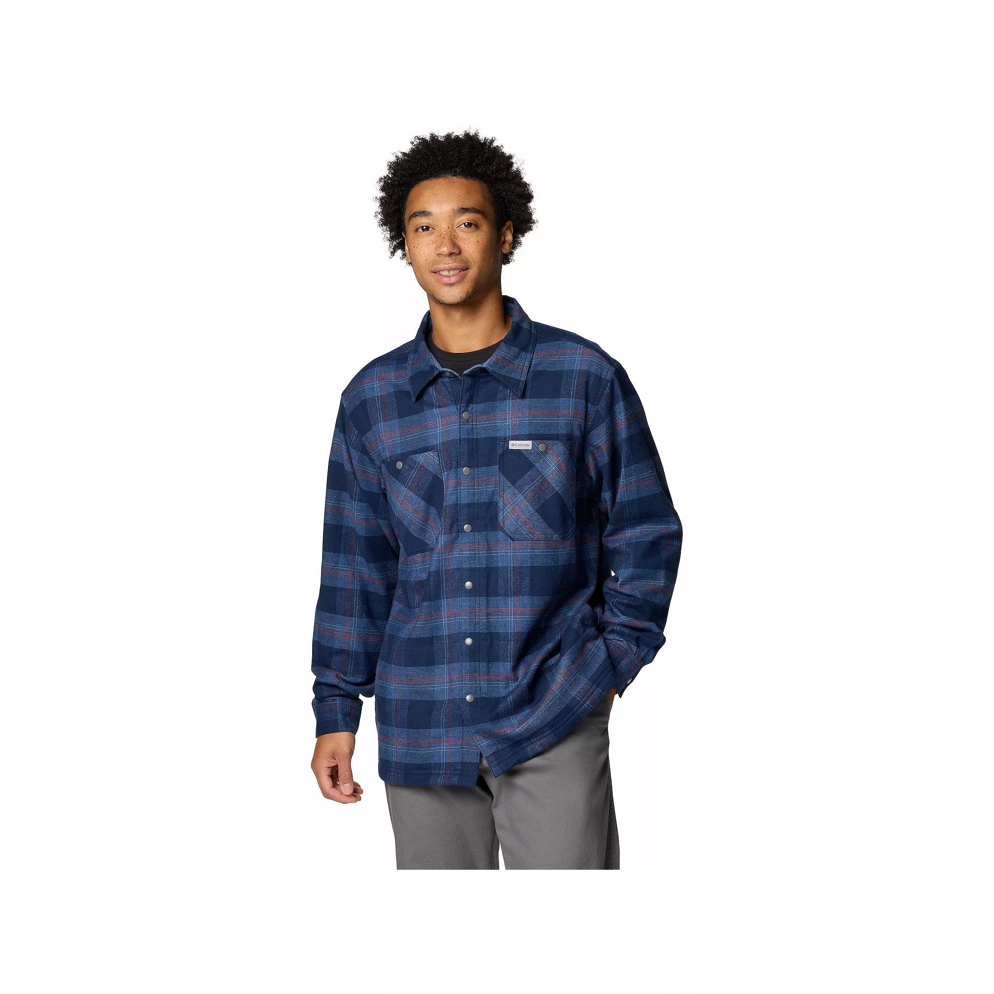 Men's Columbia Cornell Woods Fleece Lined Shirt Jacket,  Product Image