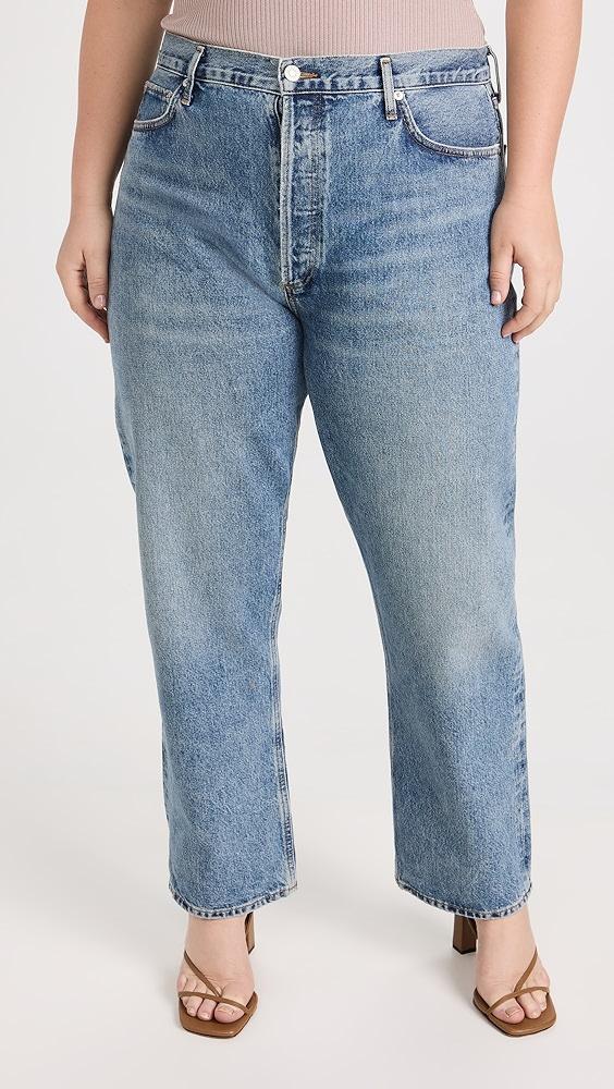 AGOLDE 90's Pinch Waist High Rise Straight Jeans | Shopbop Product Image