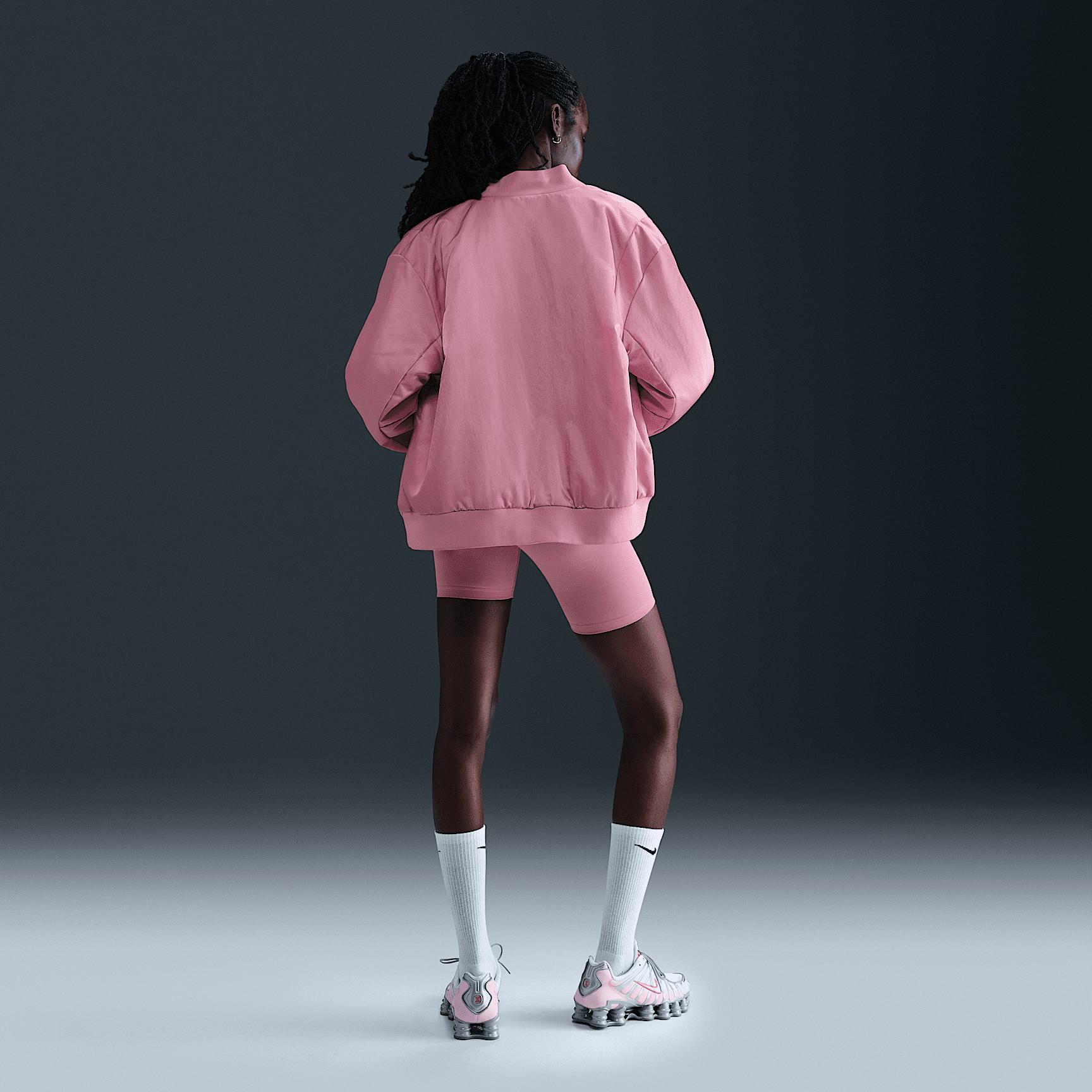 Womens Nike Sportswear Destroyer Oversized Woven Jacket | HJ0971-004 Product Image