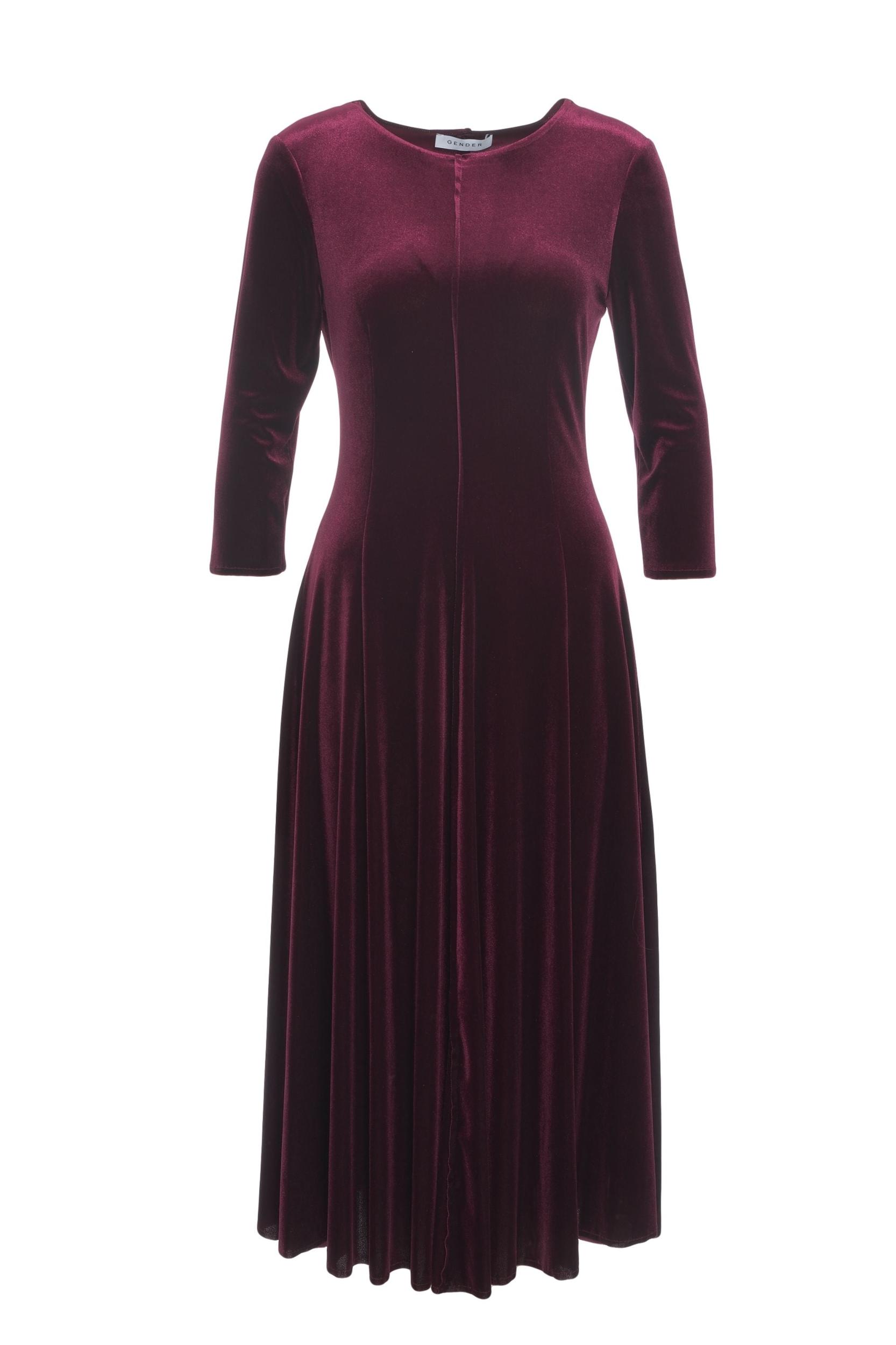 Velvet maxi dress Product Image