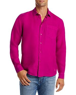 Vilebrequin Men's Solid Linen Shirt Product Image