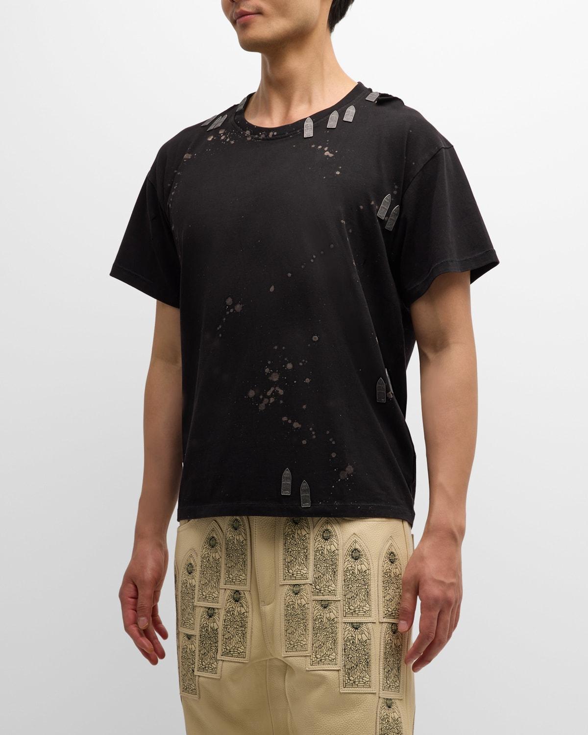 Mens Hardware Distressed T-Shirt Product Image