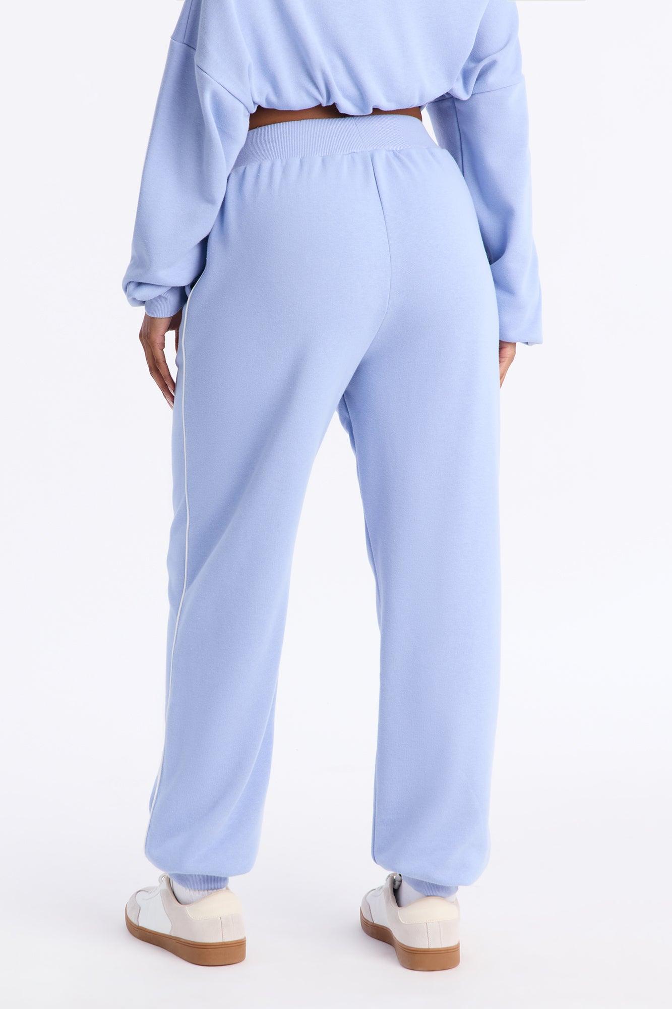 Olivia Fleece Jogger Pants - Periwinkle Female Product Image
