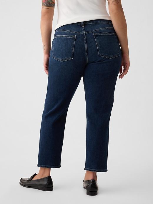 Mid Rise Girlfriend Jeans Product Image