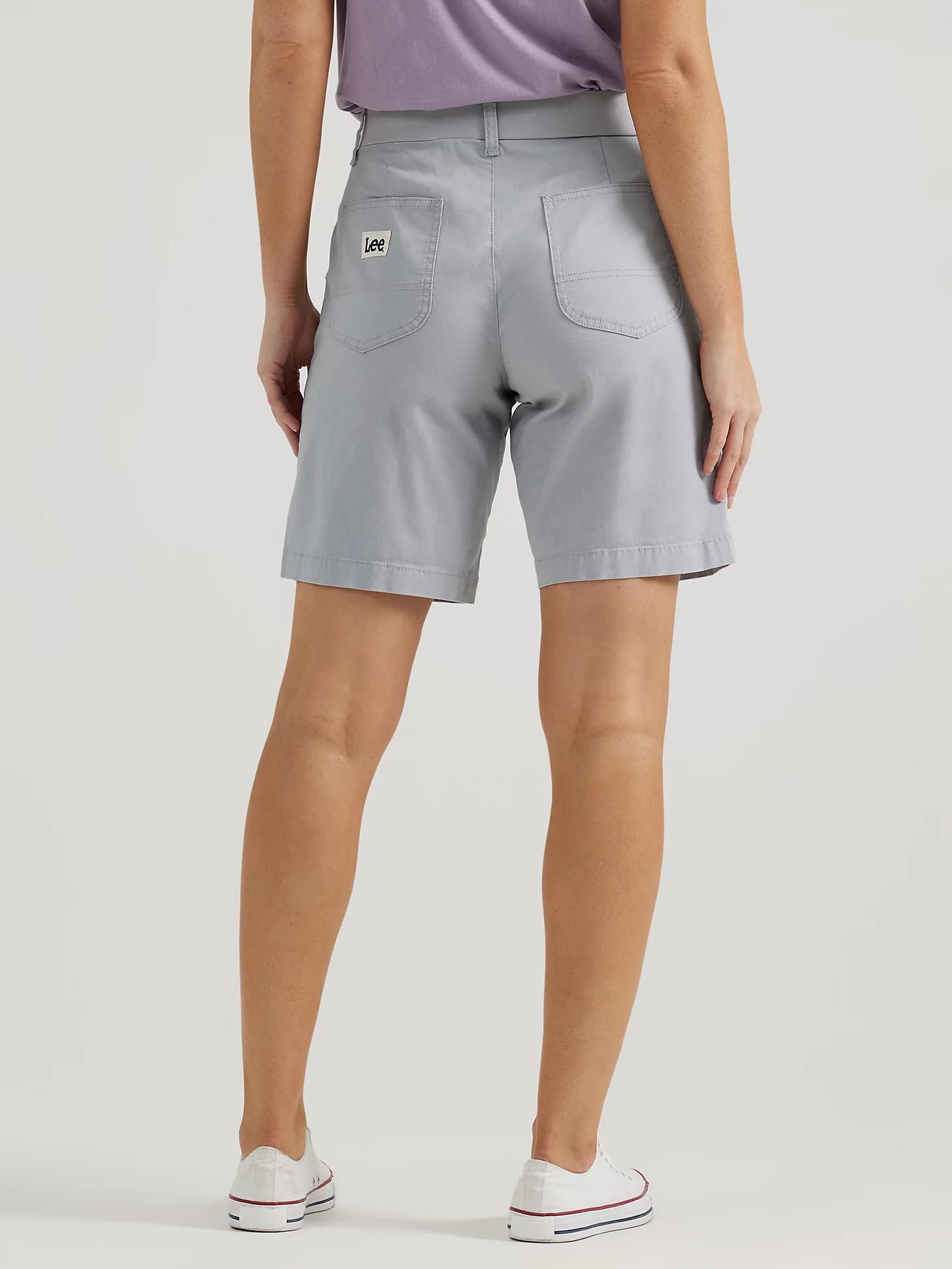Women's Ultra Lux Comfort with Flex-To-Go Relaxed Fit Utility Bermuda | Women's Shorts | Lee® Product Image