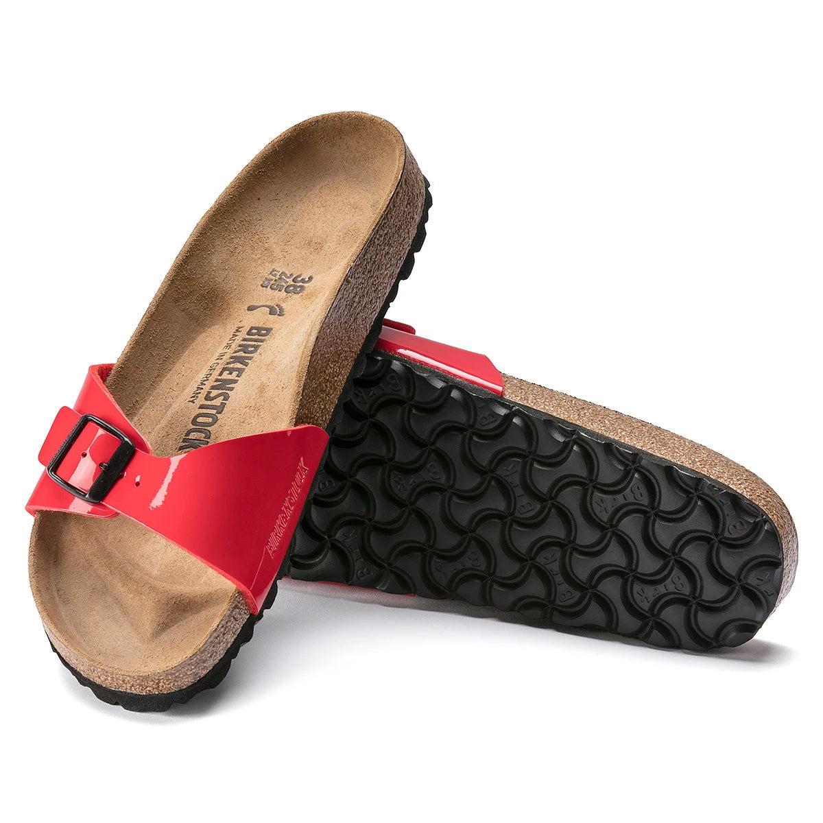 Birkenstock Women's Madrid Patent Birko-Flor Patent Sandals Product Image