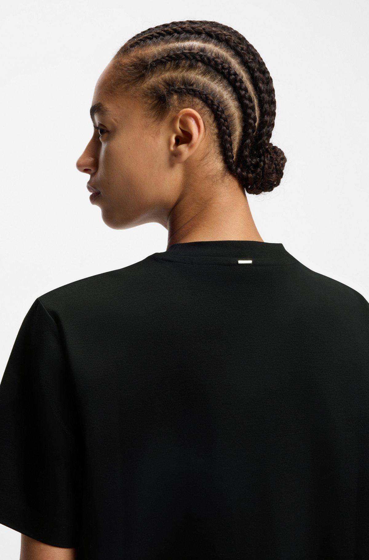 Relaxed-fit T-shirt in mercerized cotton Product Image