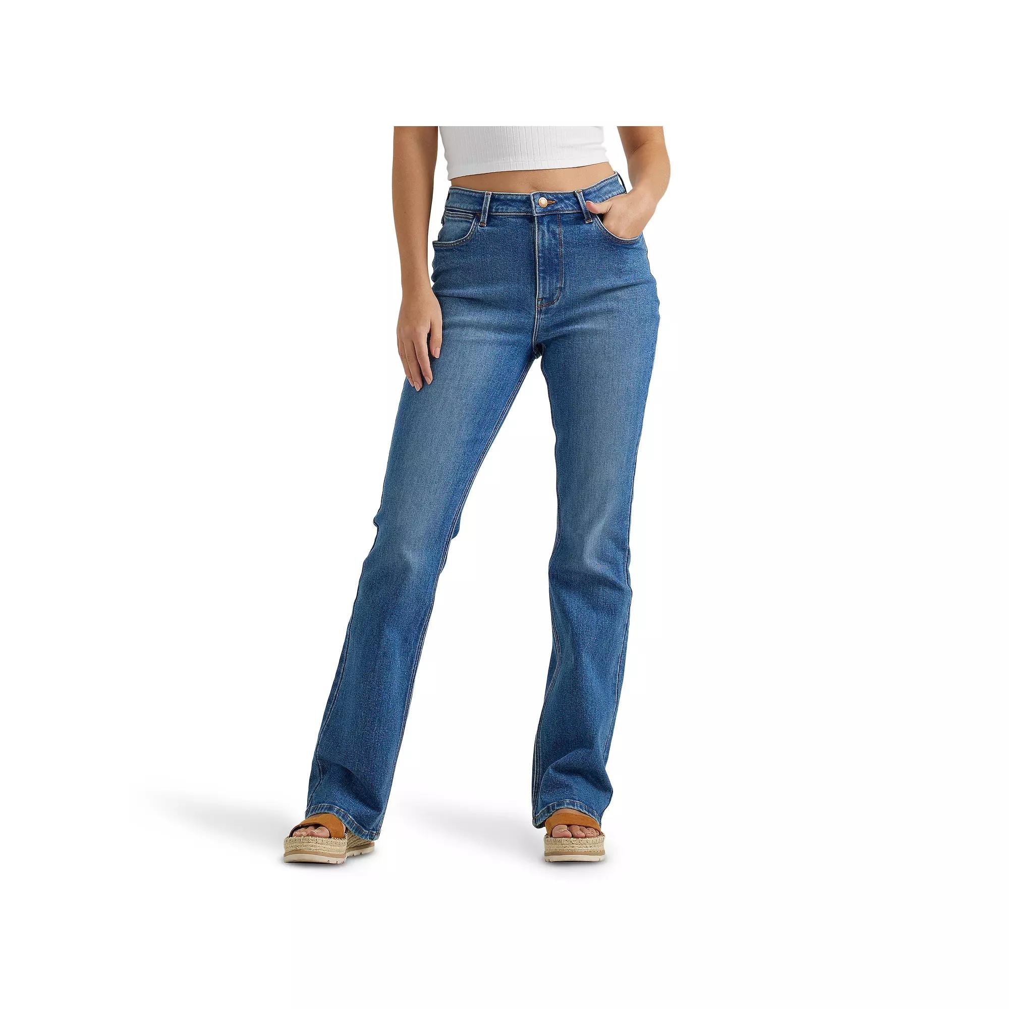 Women's Wrangler High-Rise Bootcut Jeans, Size: 10X32, Carolina Product Image