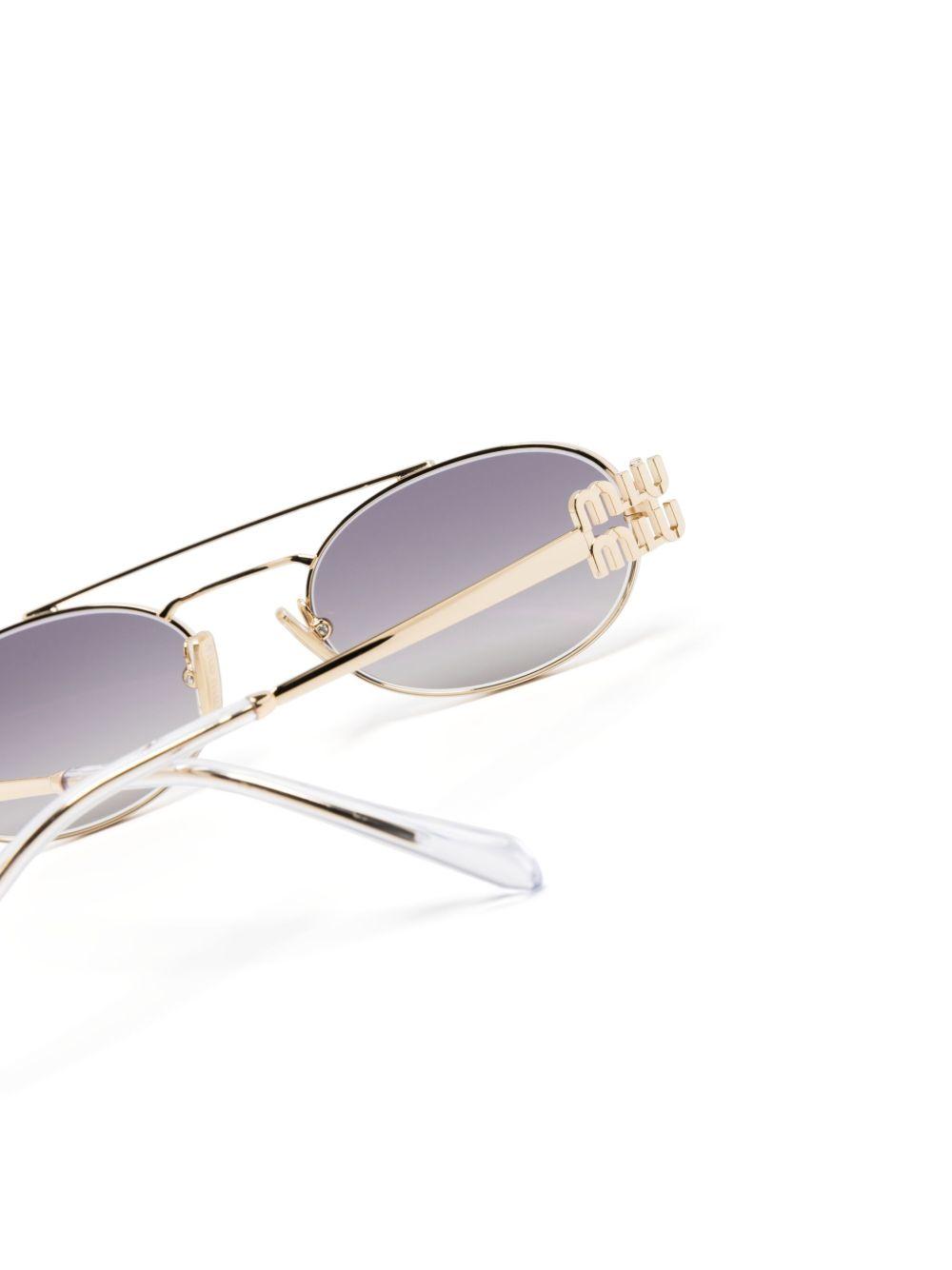 oval-frame sunglasses Product Image
