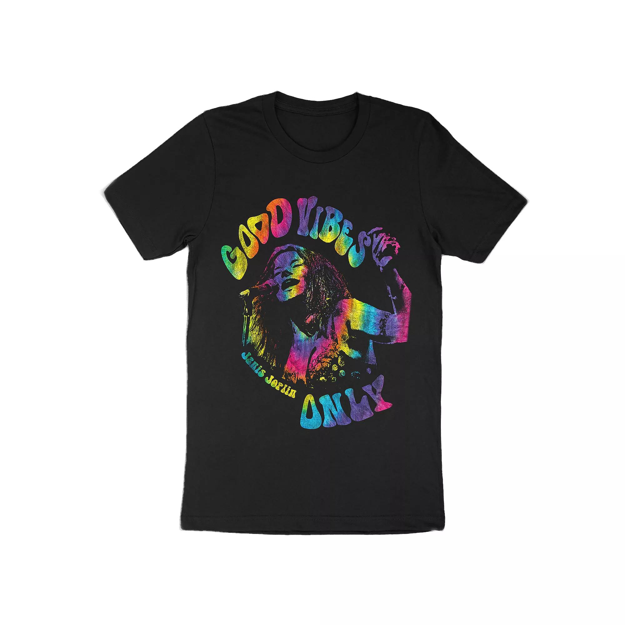 Men's Good Vibes Only Tee, Size: Large, Black Product Image