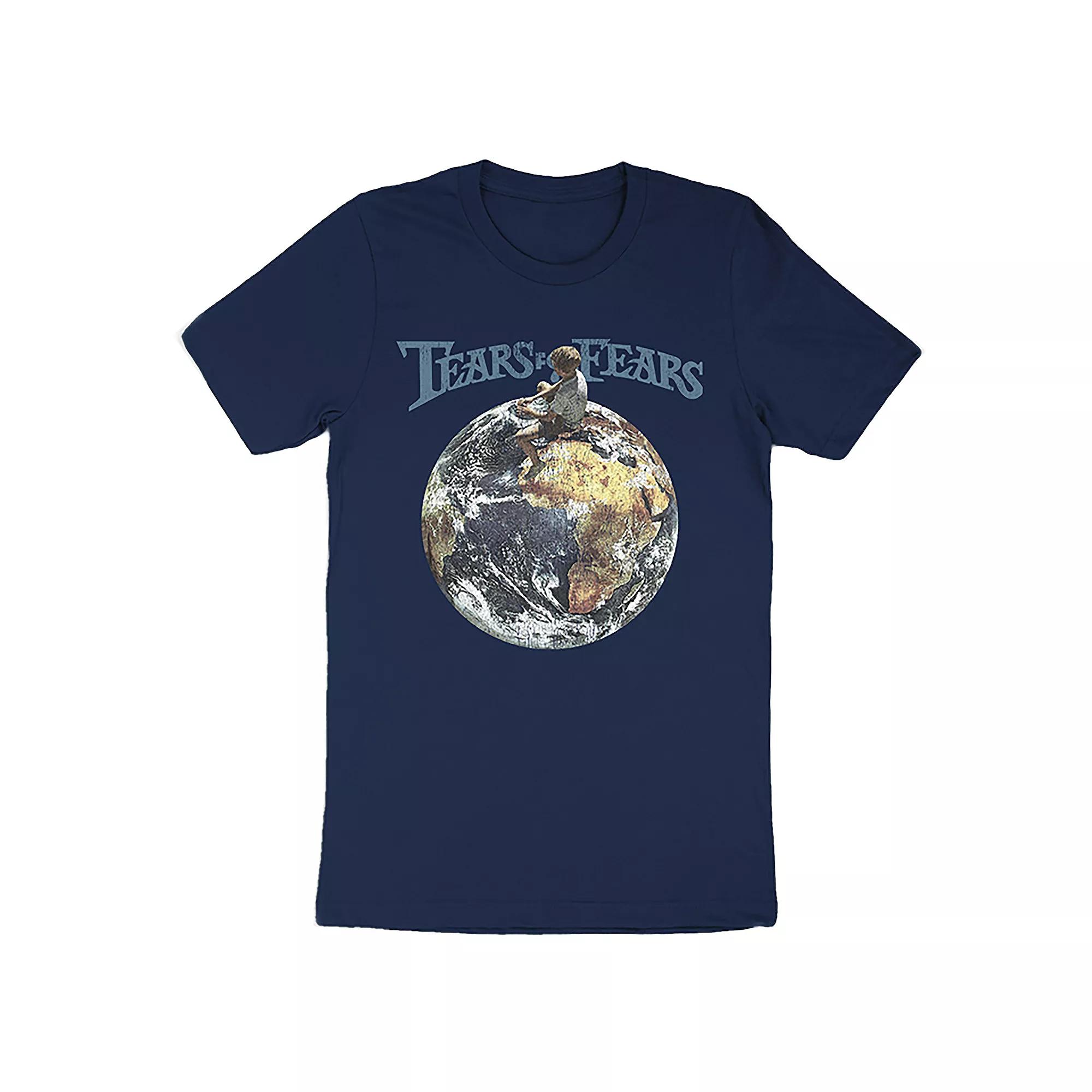 Men's Tears For Fears Globe Tour Tee, Size: XXL, Blue Product Image