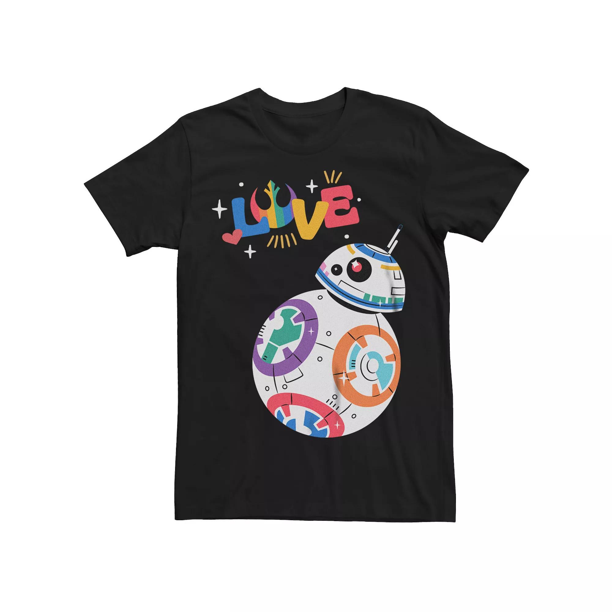 Men's Star Wars Pride BB-8 Love Graphic Tee,  Product Image