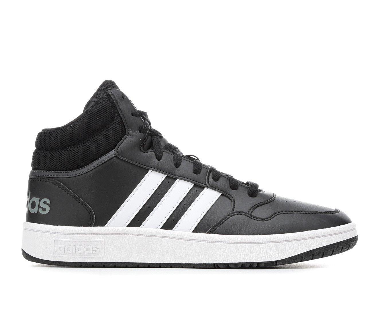 Men's Adidas Hoops 3.0 Mid Sneakers Product Image