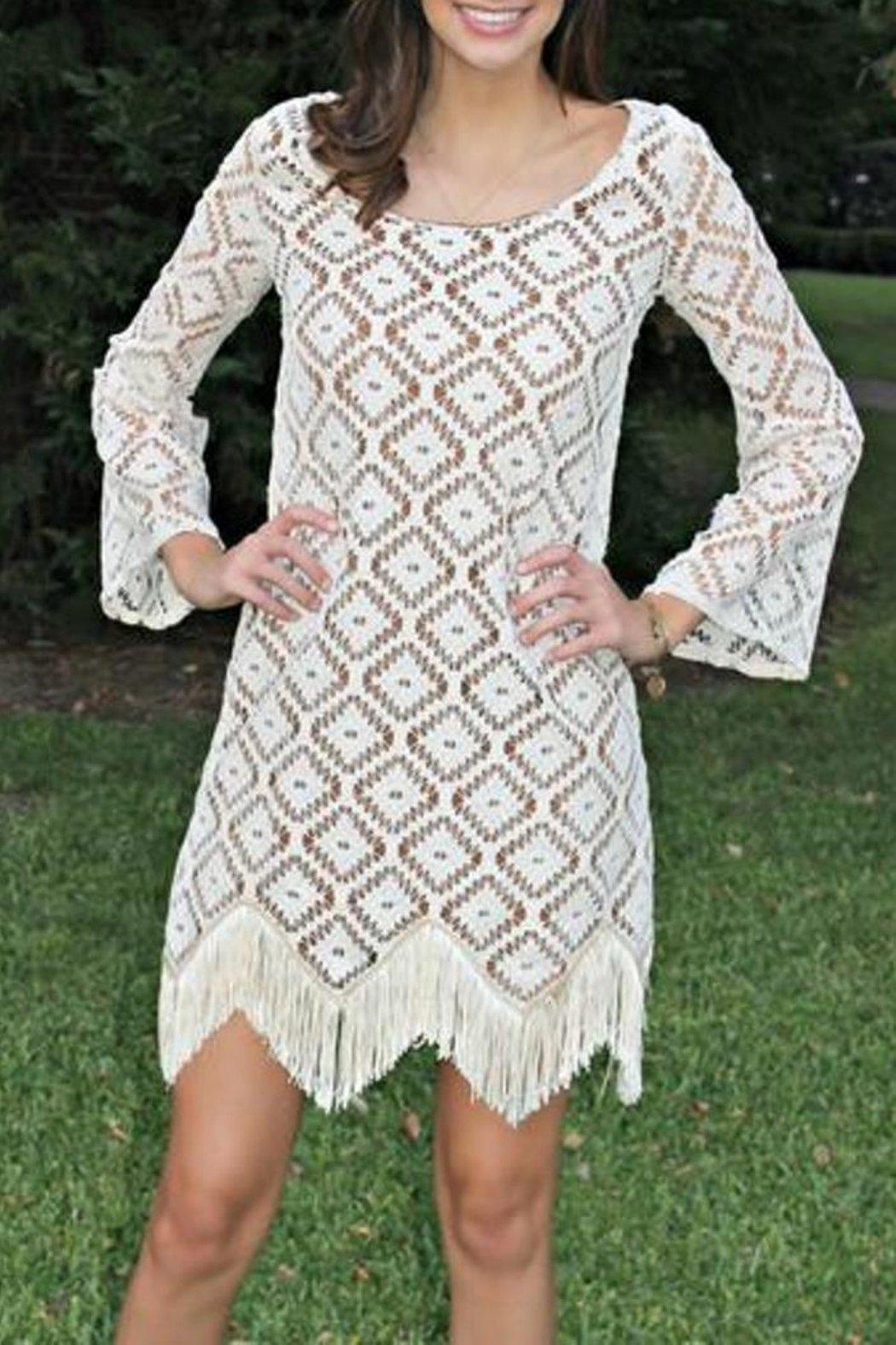 Fringed Mary Dress Product Image