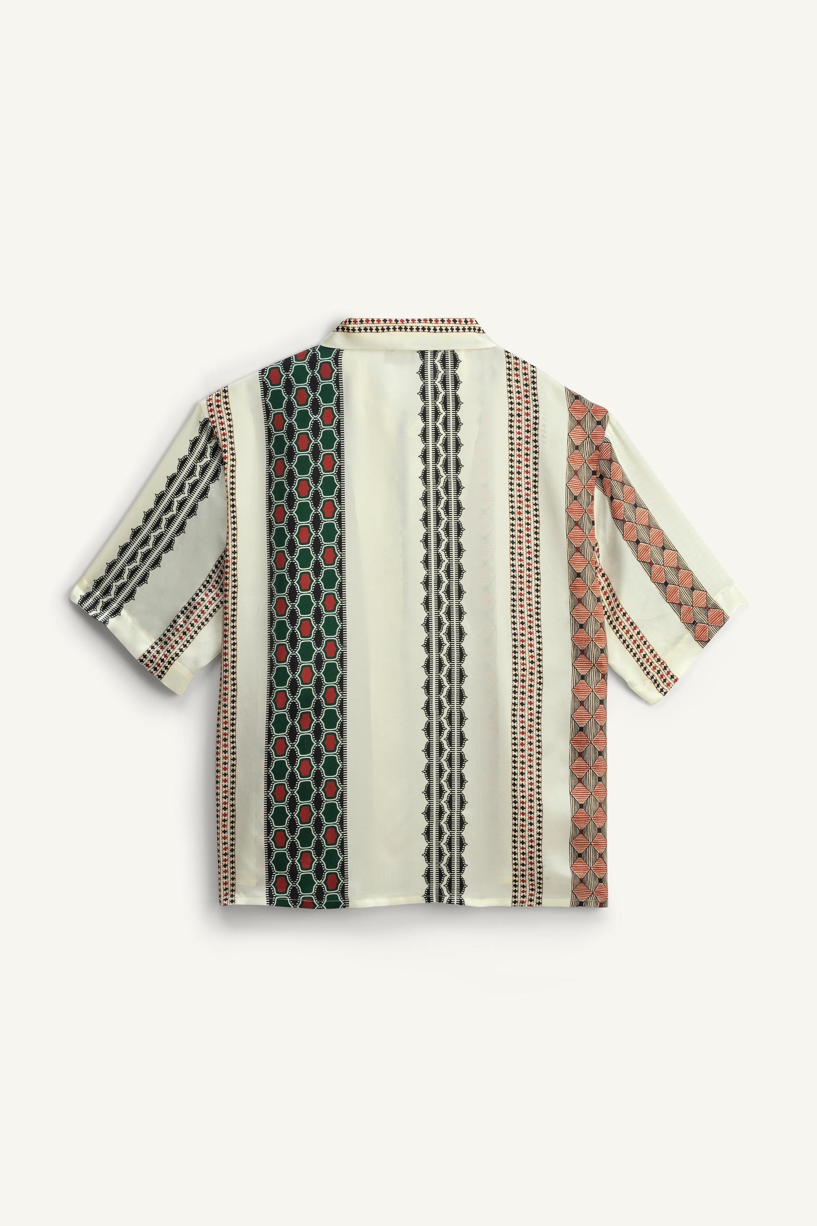 LIMITED EDITION SATIN SILK SHIRT Product Image