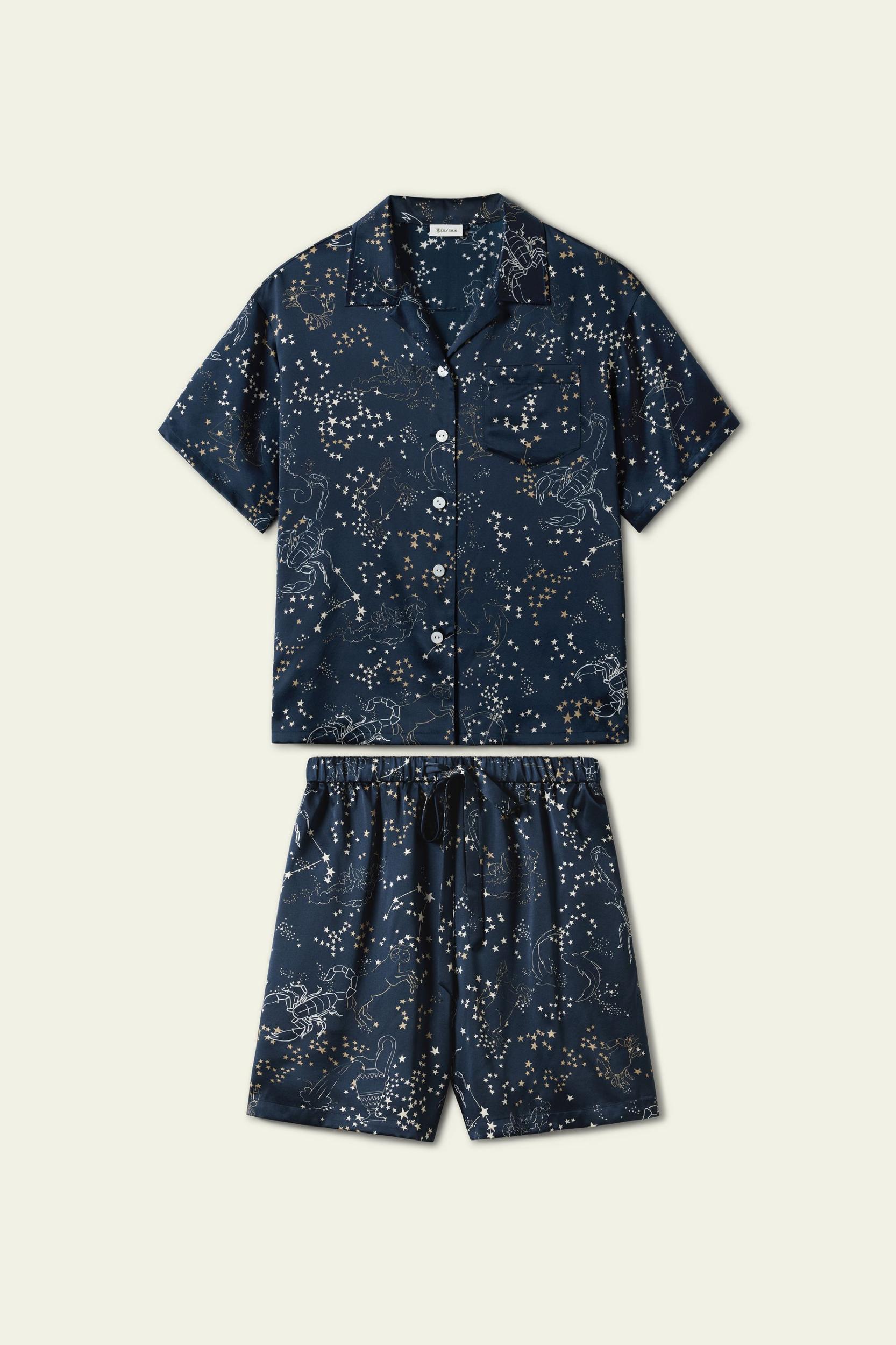 Scorpio Zodiac Short Sleeve Pajama Set Product Image