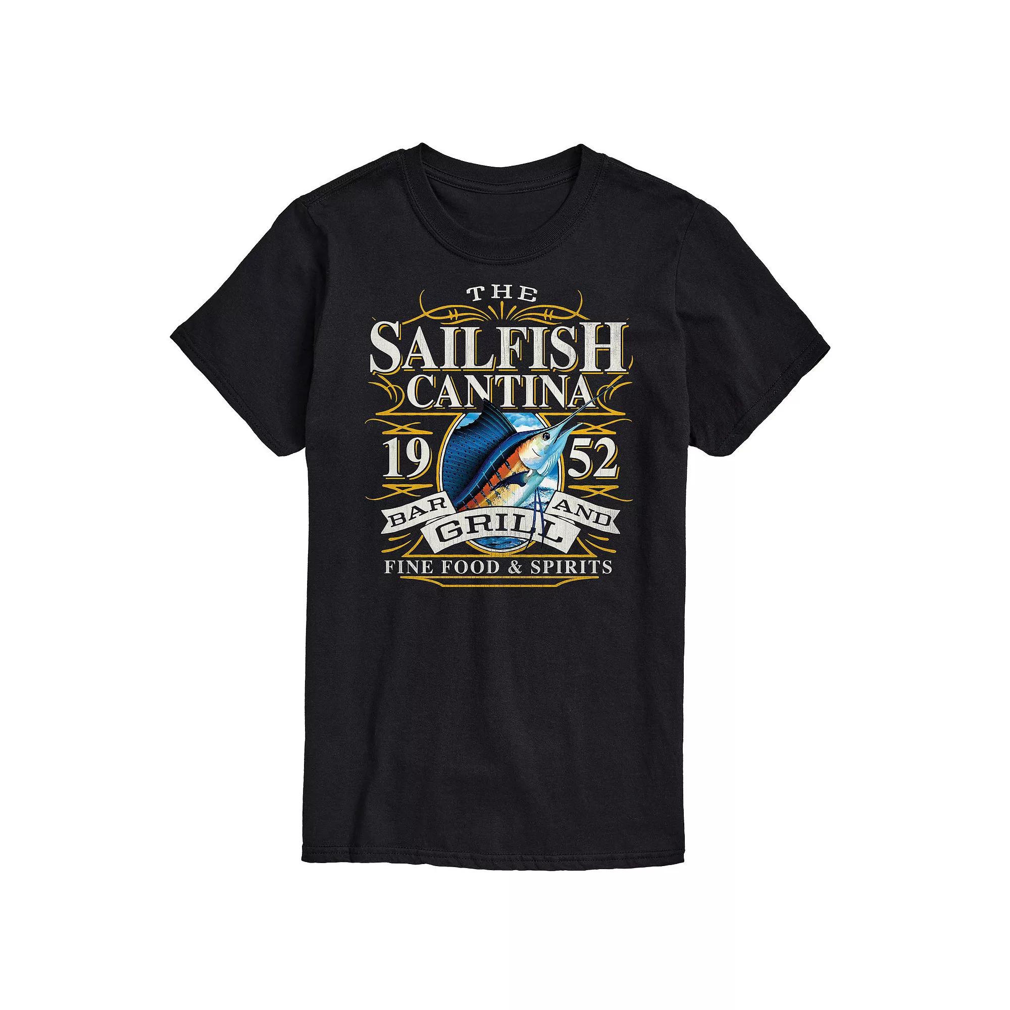Big & Tall Sailfish Cantina Tee, Men's,  Product Image