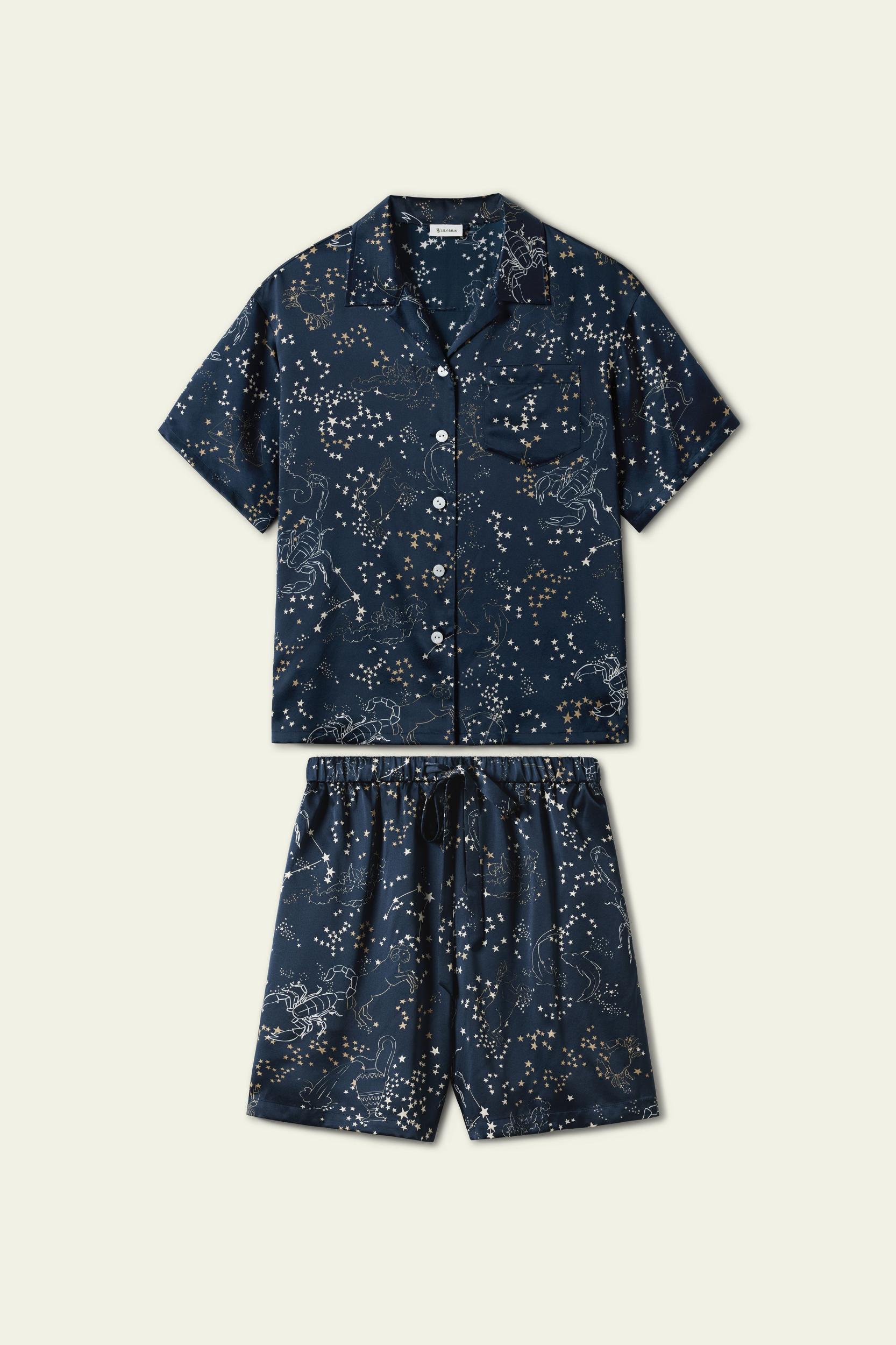 Scorpio Zodiac Short Sleeve Pajama Set Product Image