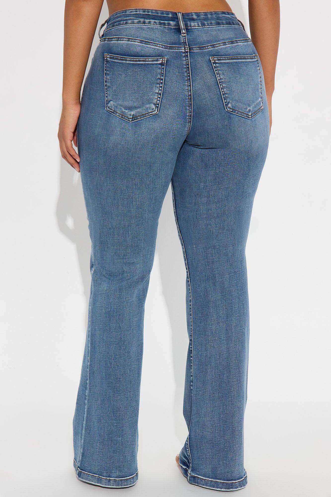 Tall Can't Compete Low Rise Stretch Bootcut Jean - Medium Wash Female Product Image