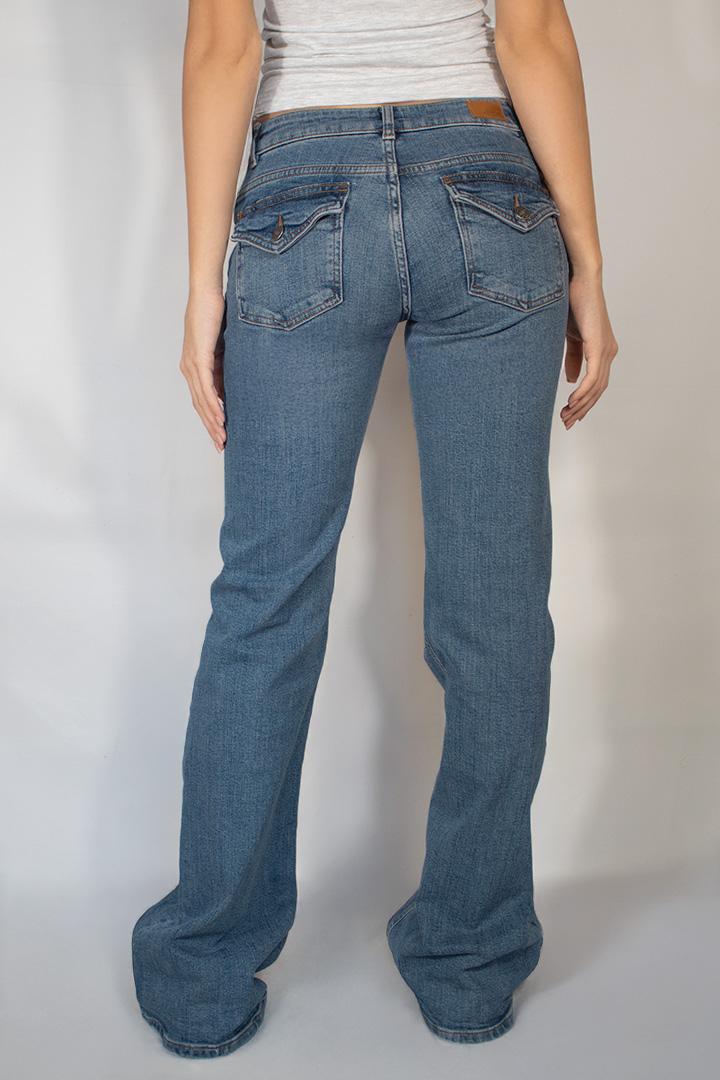 Low waist flared jeans Product Image