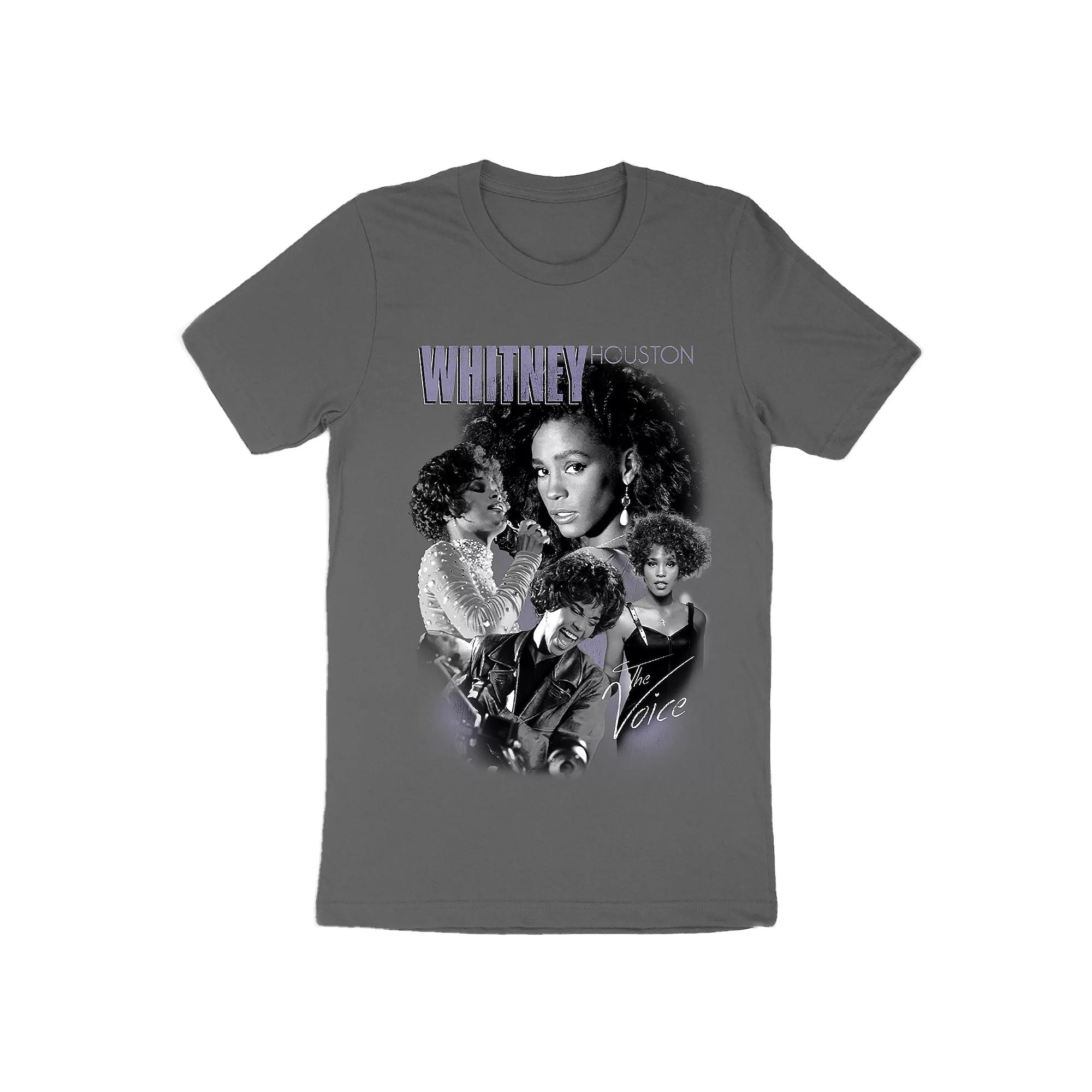 Men's Whitney Houston Tee, Size: Medium, Grey Product Image