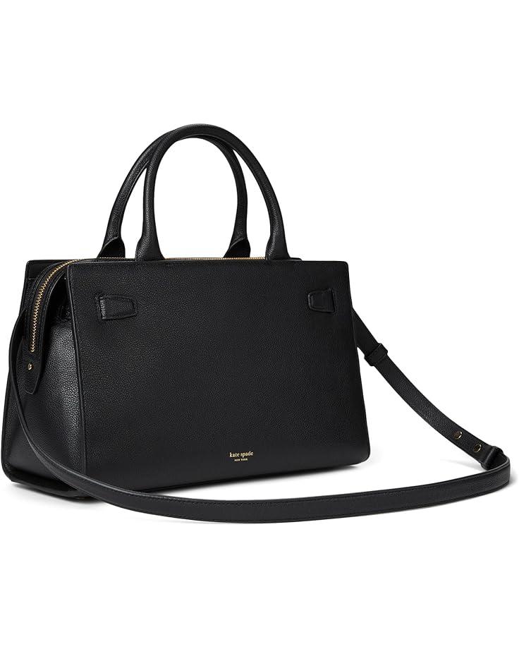 Grace Smooth Leather Satchel Product Image
