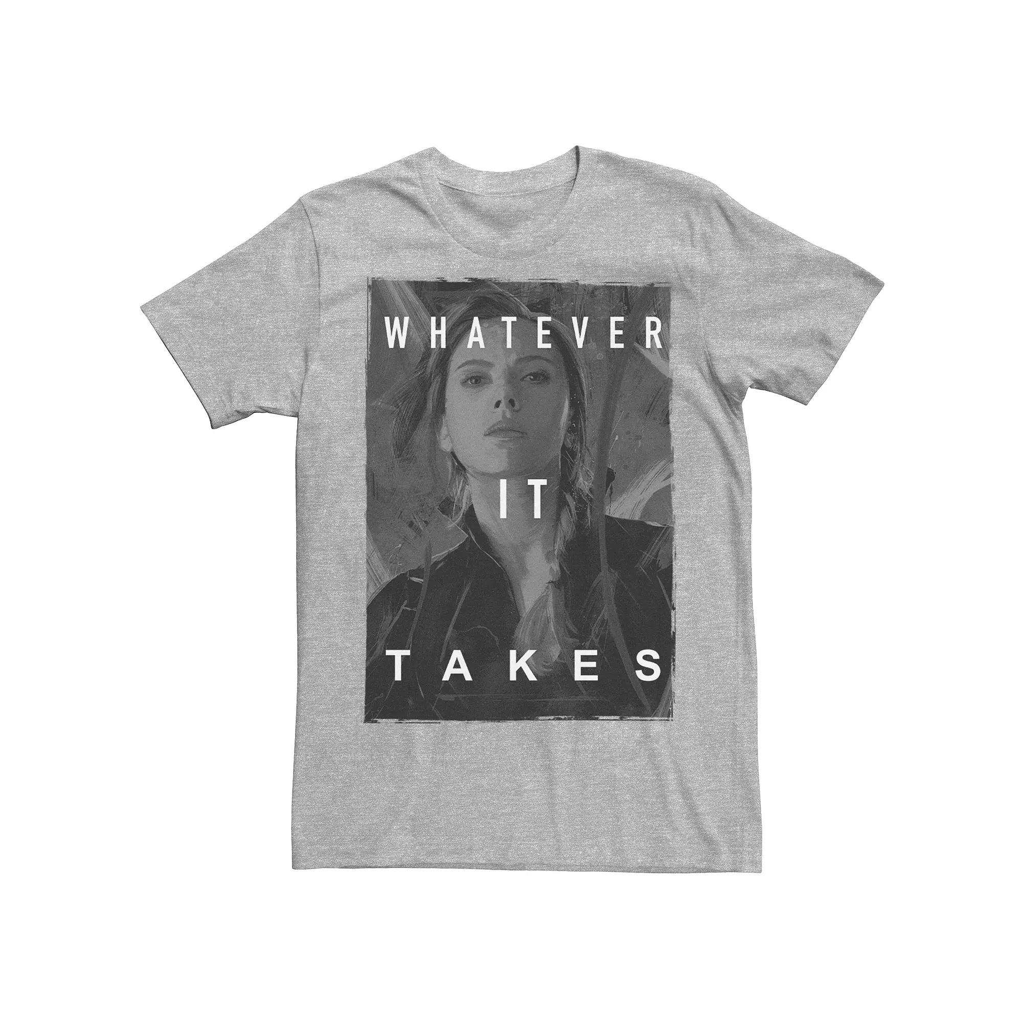 Men's Avengers Endgame Black Widow Tee,  Product Image