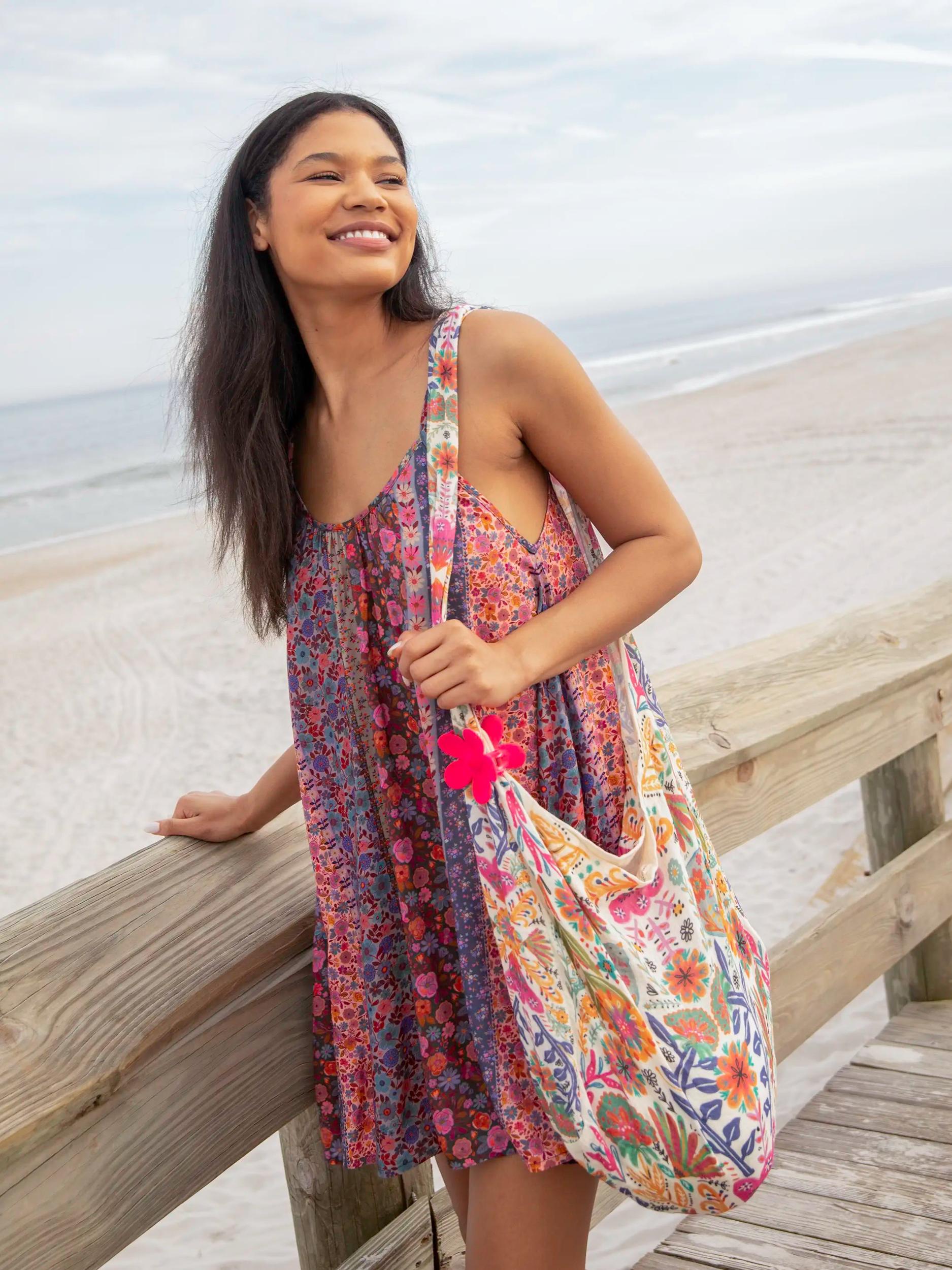 Lizzie Mini Dress - Fairytale Garden Product Image