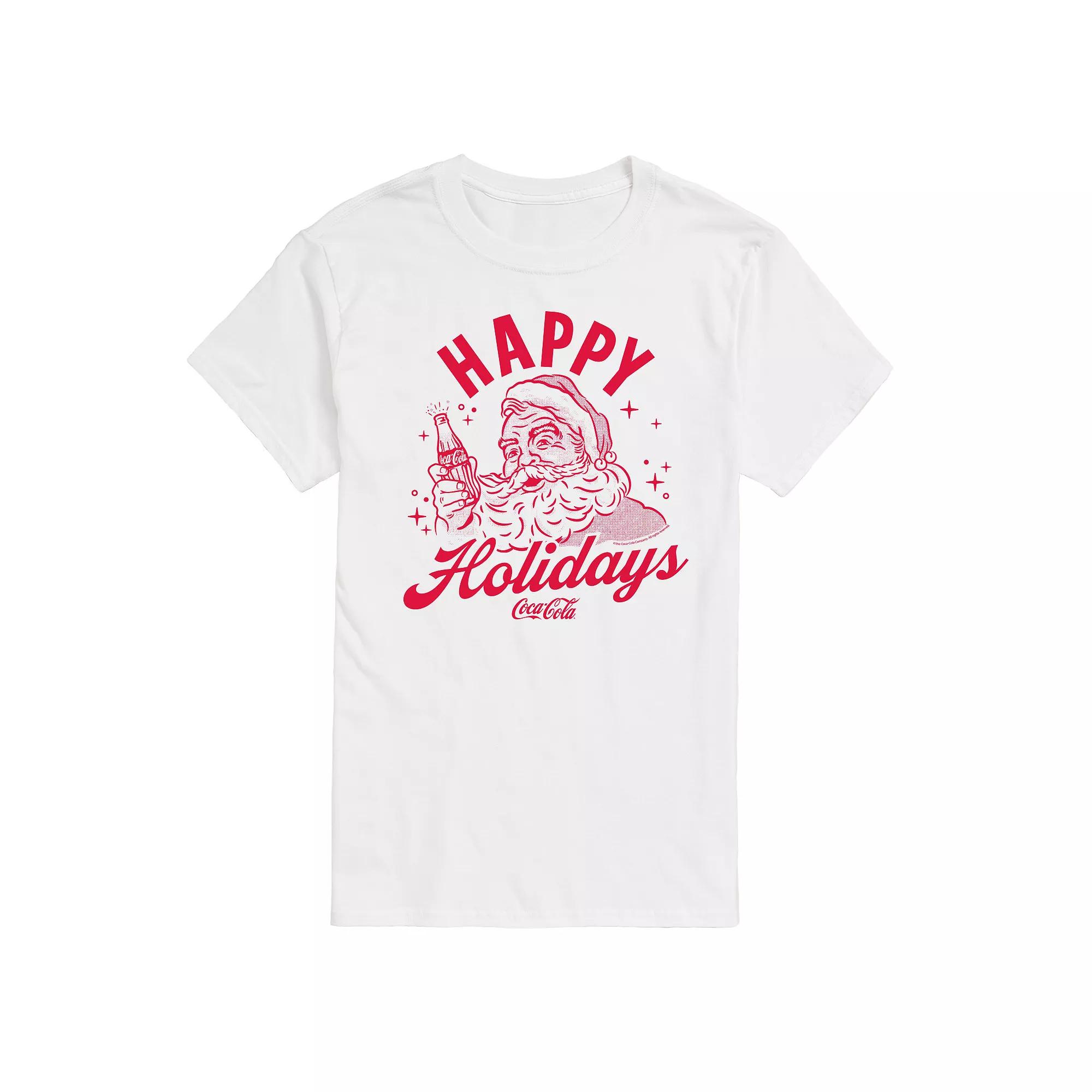 Men's Coca-Cola Happy Holidays Graphic Tee,  Product Image