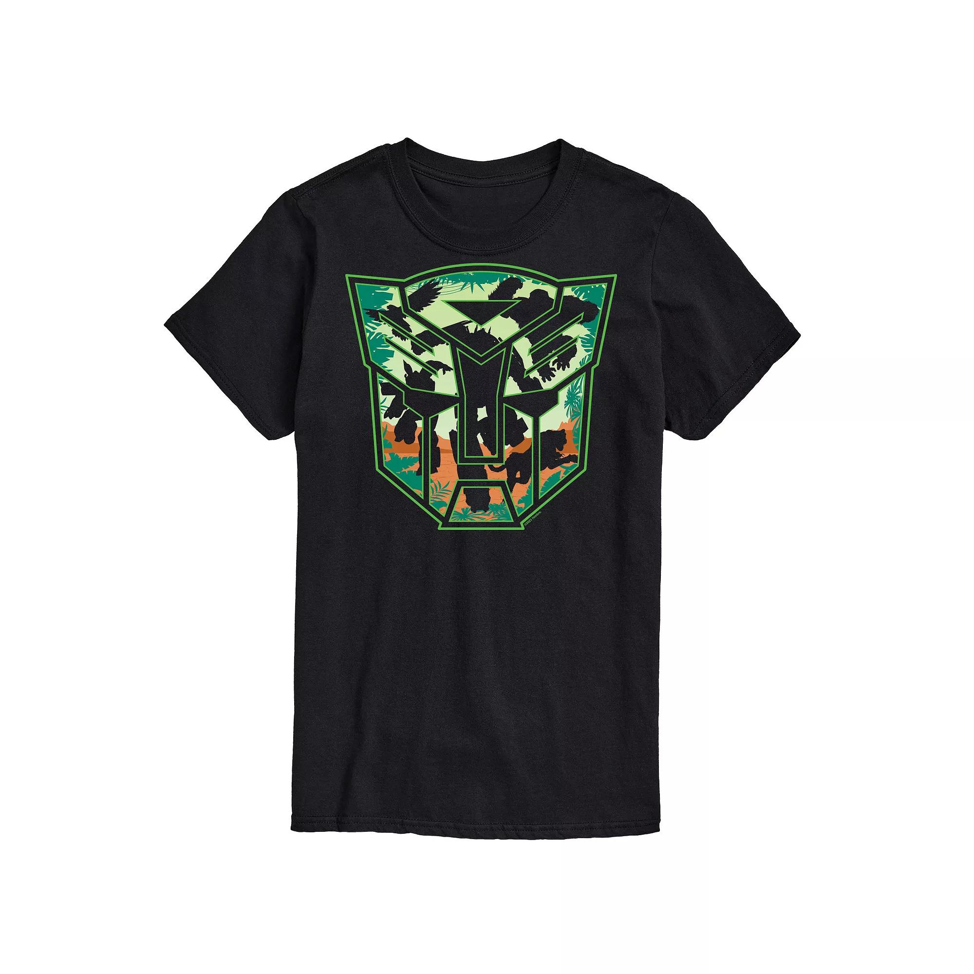 Big & Tall Transformers Autobot Jungle Logo Tee, Men's,  Product Image