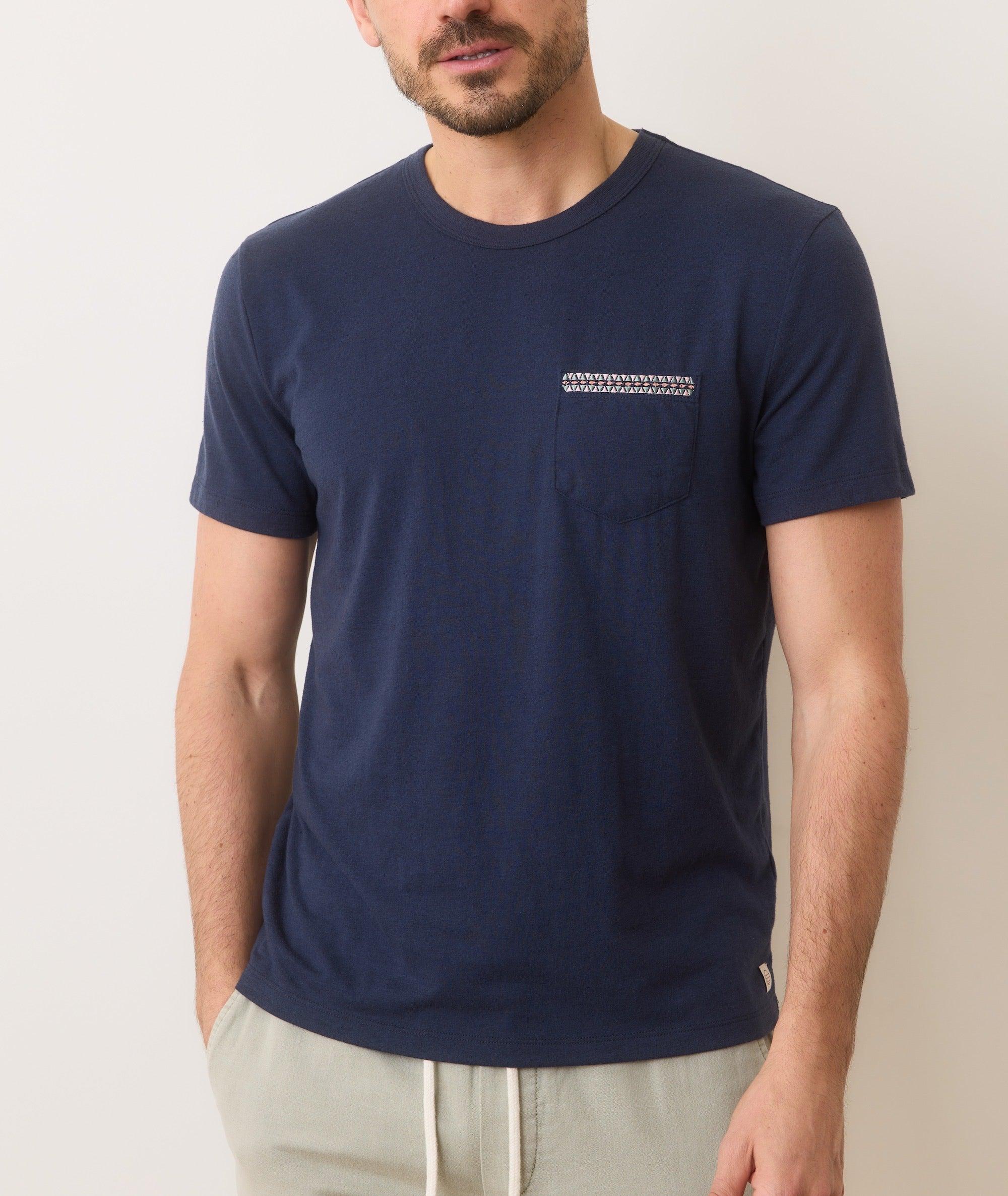 Signature Printed Pocket Tee Product Image