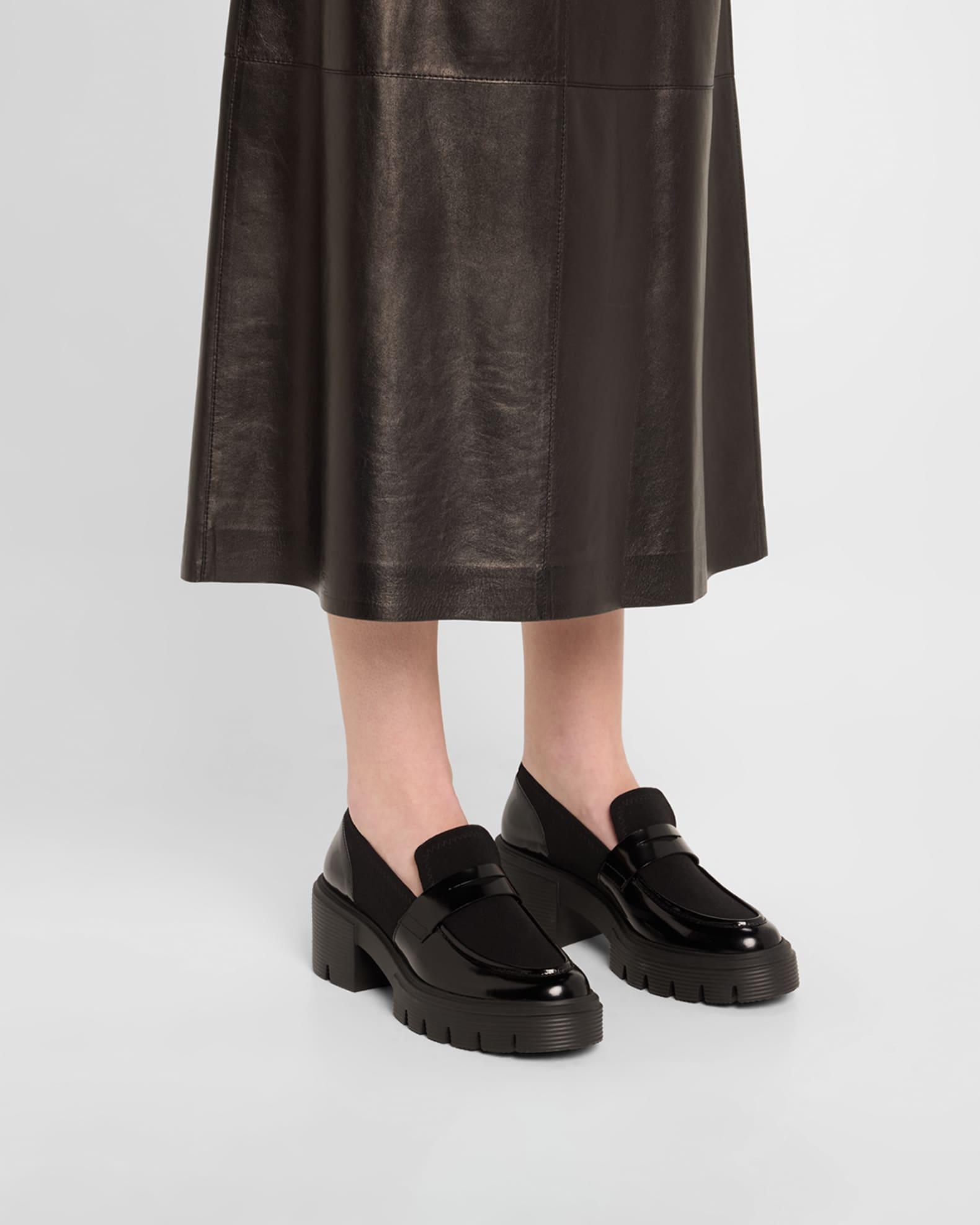 Soho Leather Casual Penny Loafers Product Image