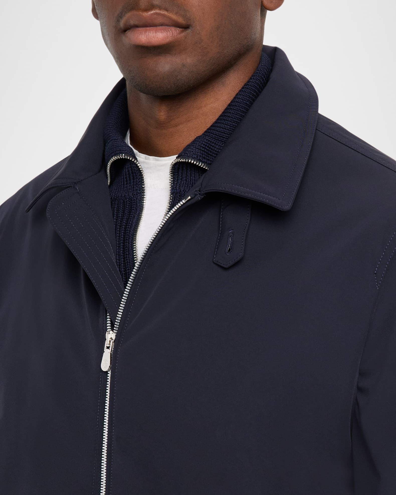 Men's Nylon Full-Zip Blouson Jacket Product Image