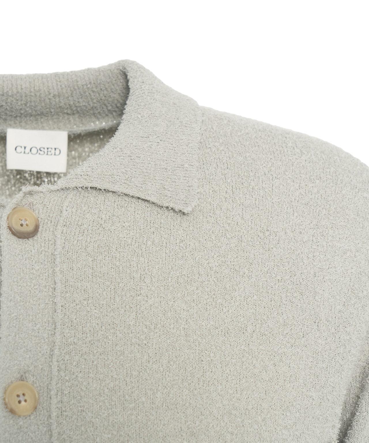 Boucle knit cardigan Product Image