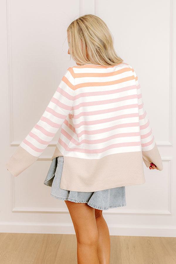 Sweet Smile Stripe Sweater Product Image