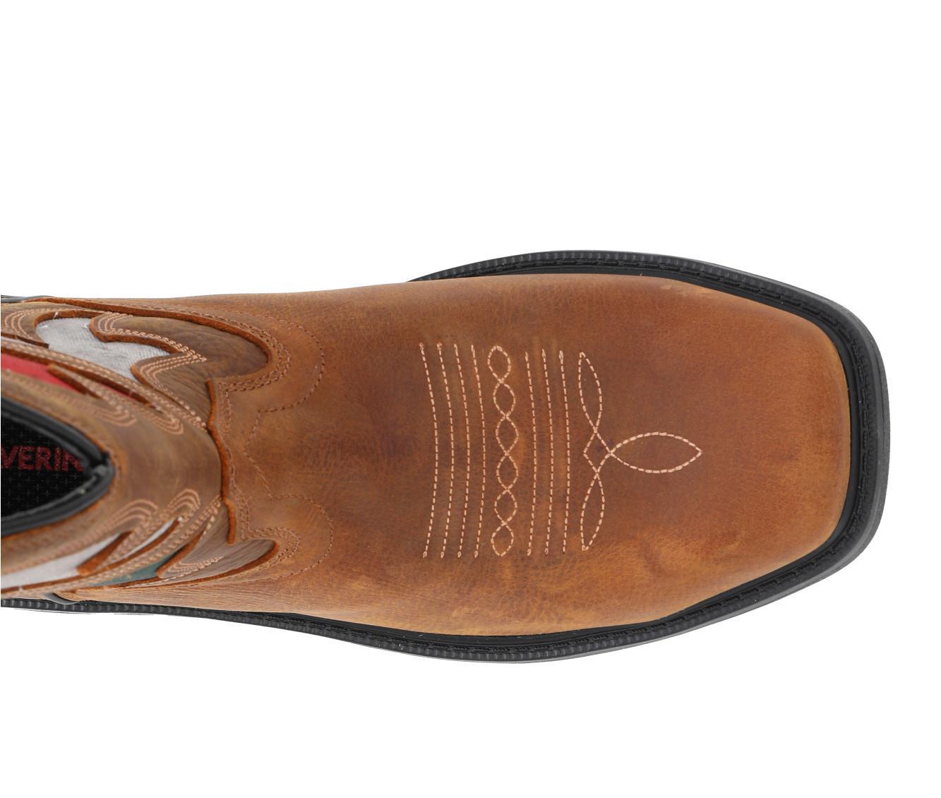 Men's Wolverine Rancher Flag Work Boots Product Image