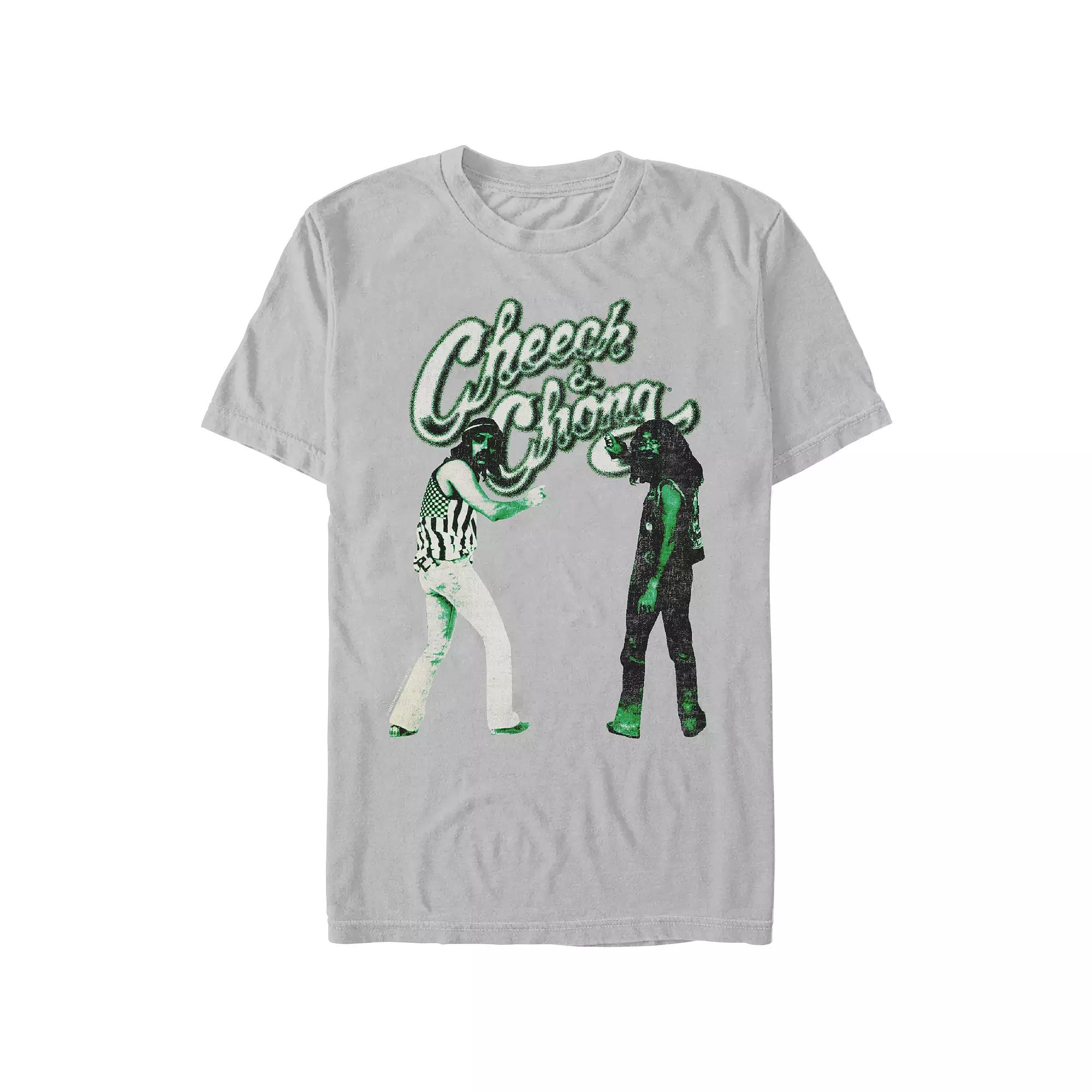Men's Cheech & Chong Graffiti Logo Graphic Tee,  Product Image