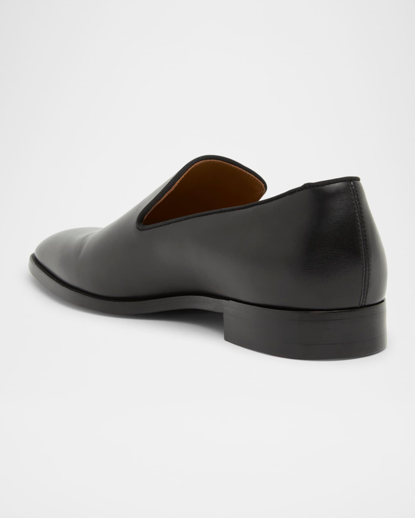 Men's Danny Red-Sole Leather Loafers Product Image