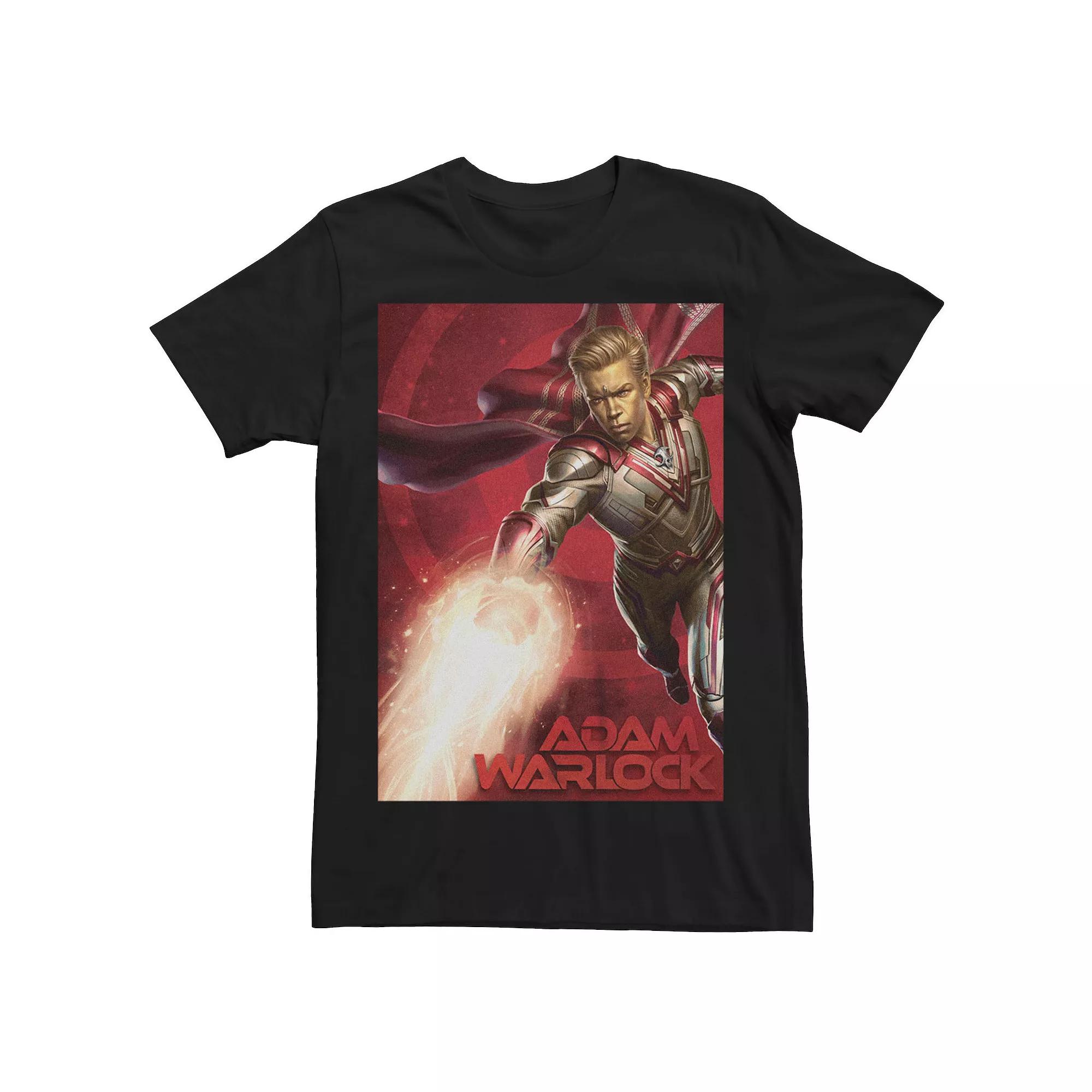 Big & Tall Marvel Guardians Of The Galaxy Vol. 3 Adam Warlock Poster Graphic Tee, Men's,  Product Image
