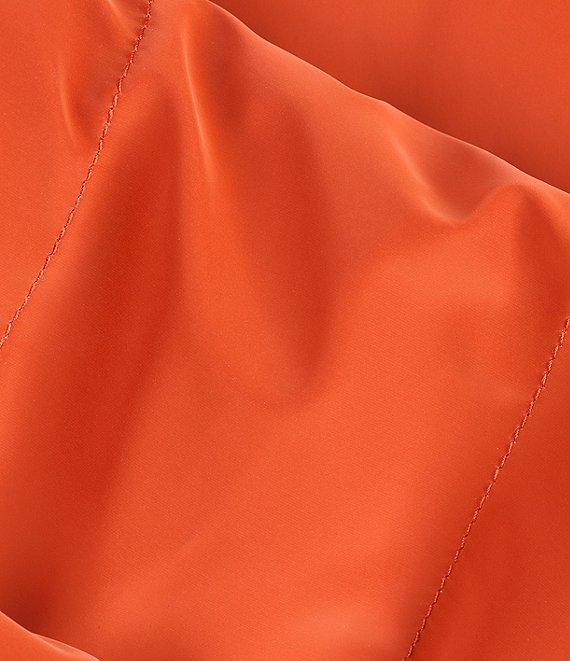 Obermeyer Bombshell Luxe Stand Fleece Collar Zip Front Puffer Ski Jacket Product Image