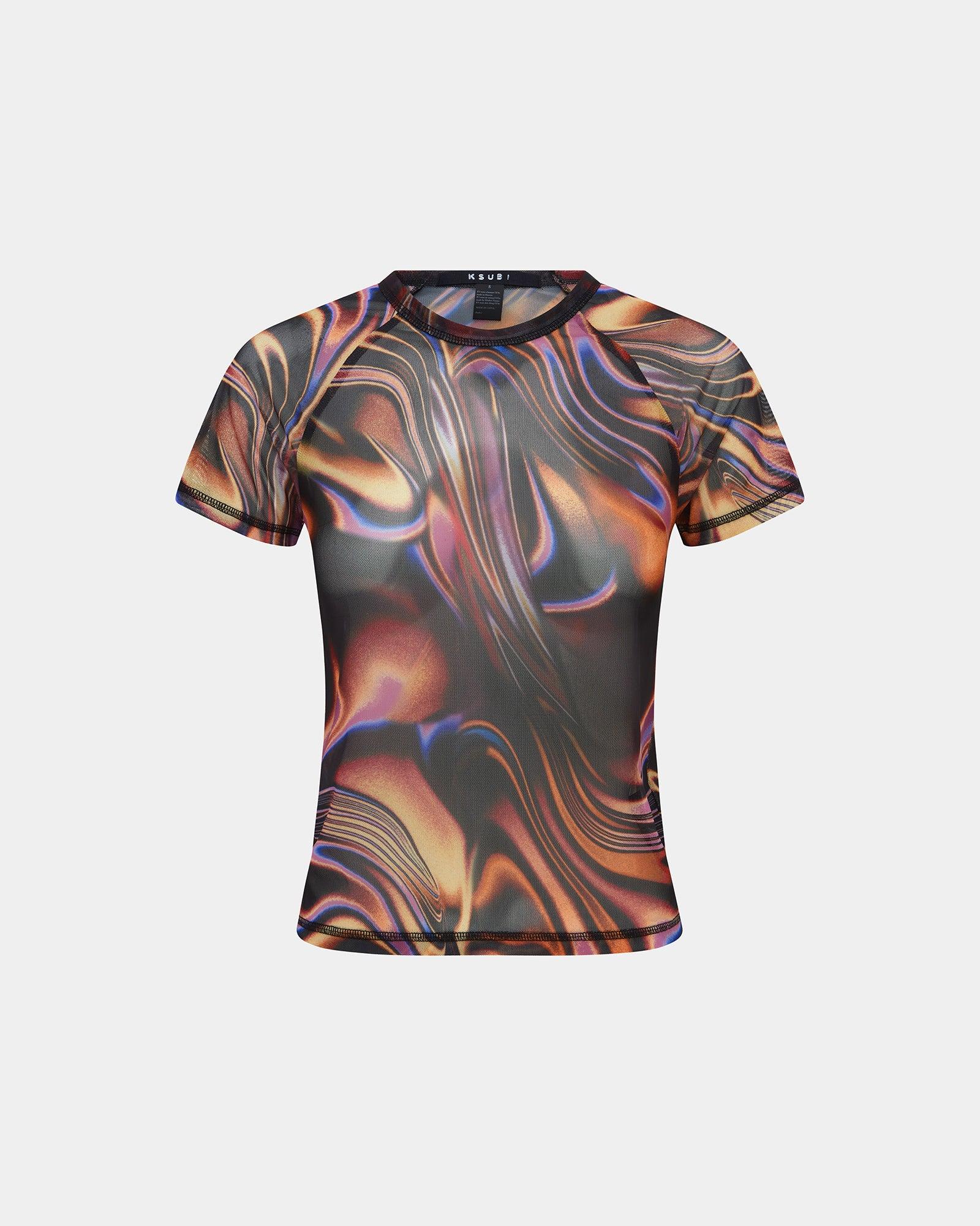 VISIONS MESH SS TEE Female Product Image